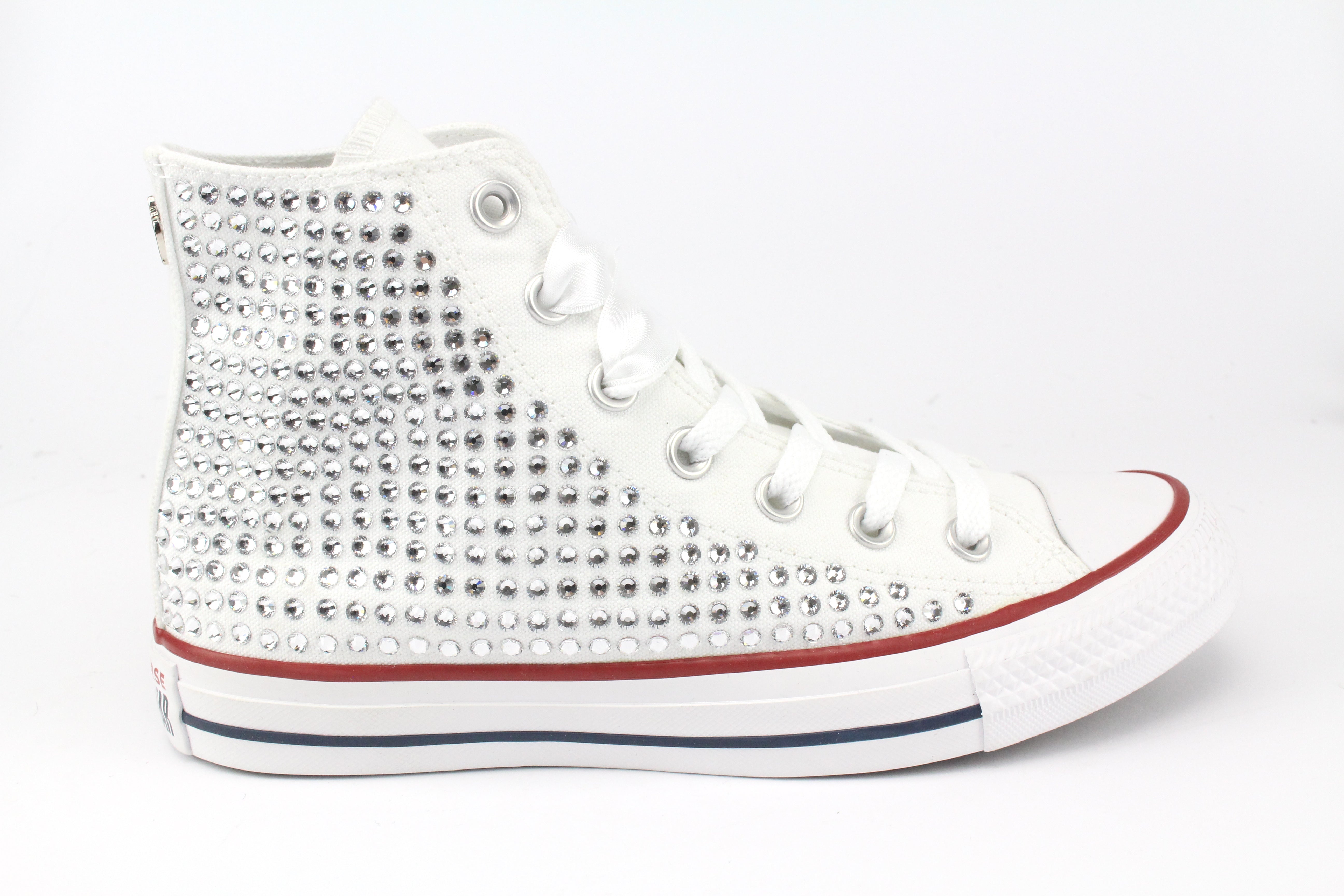 Converse All Star White Total Strass Termo Cristal