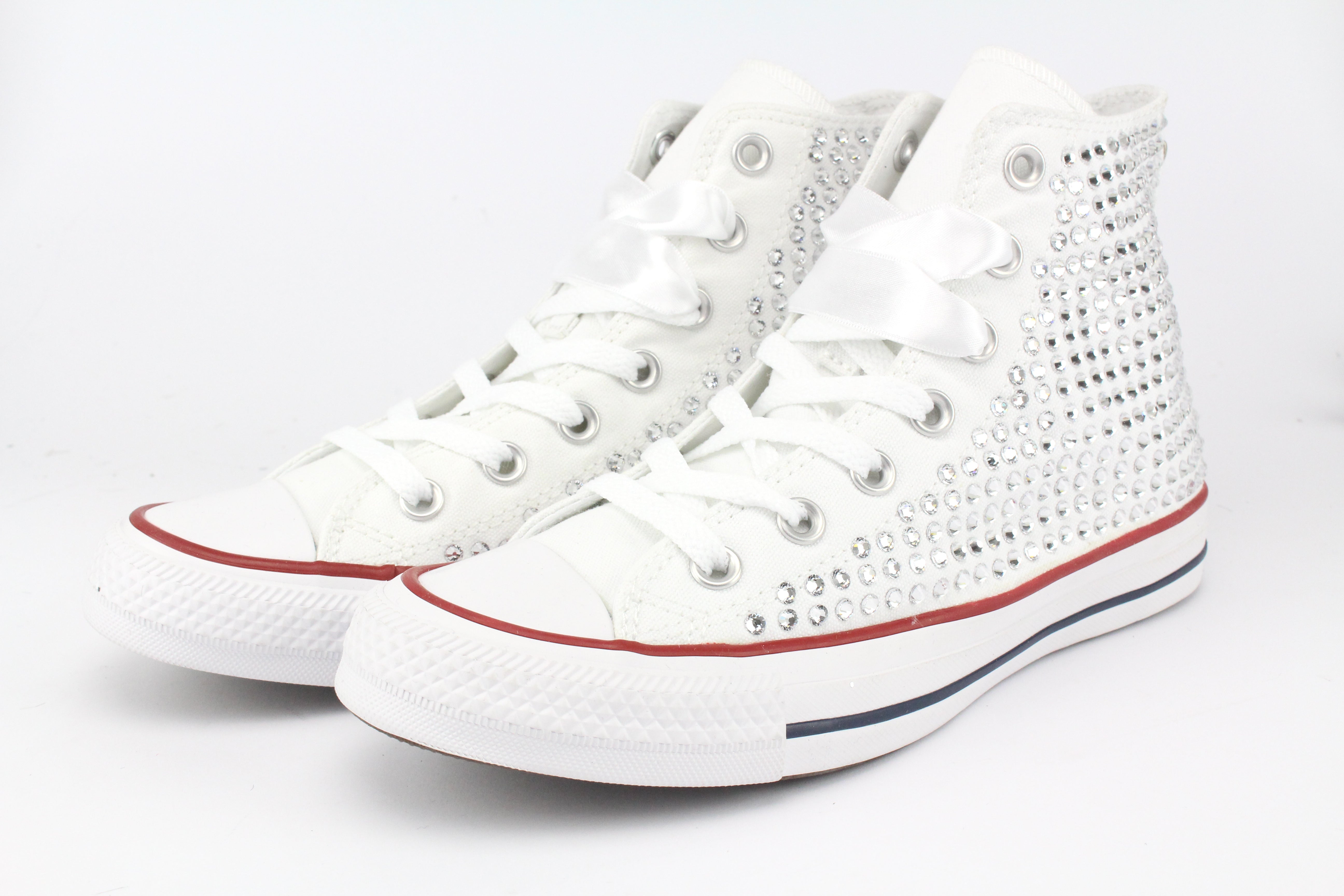 Converse All Star White Total Strass Termo Cristal