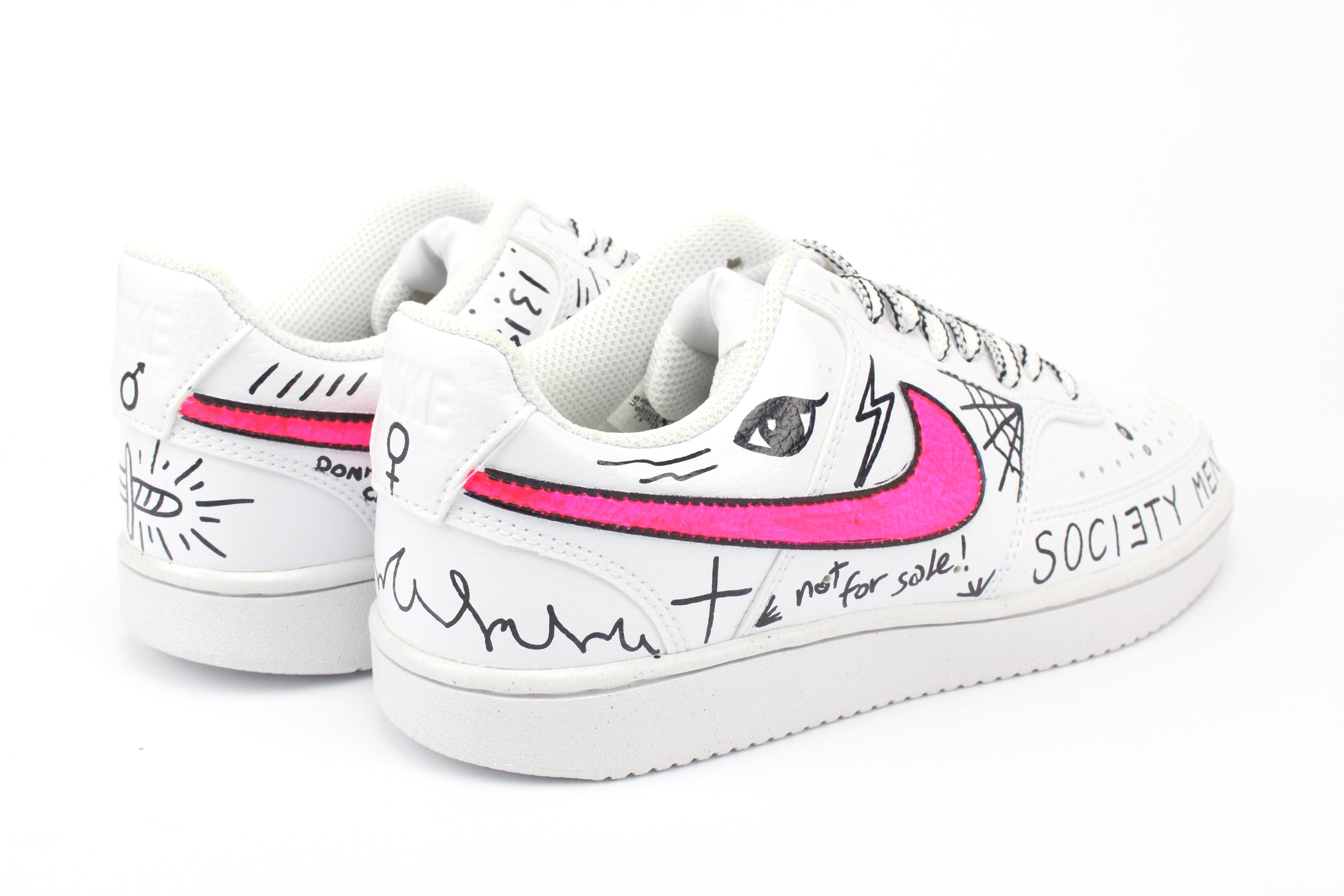 Nike Court Vision Low Fluo Eye & Sword