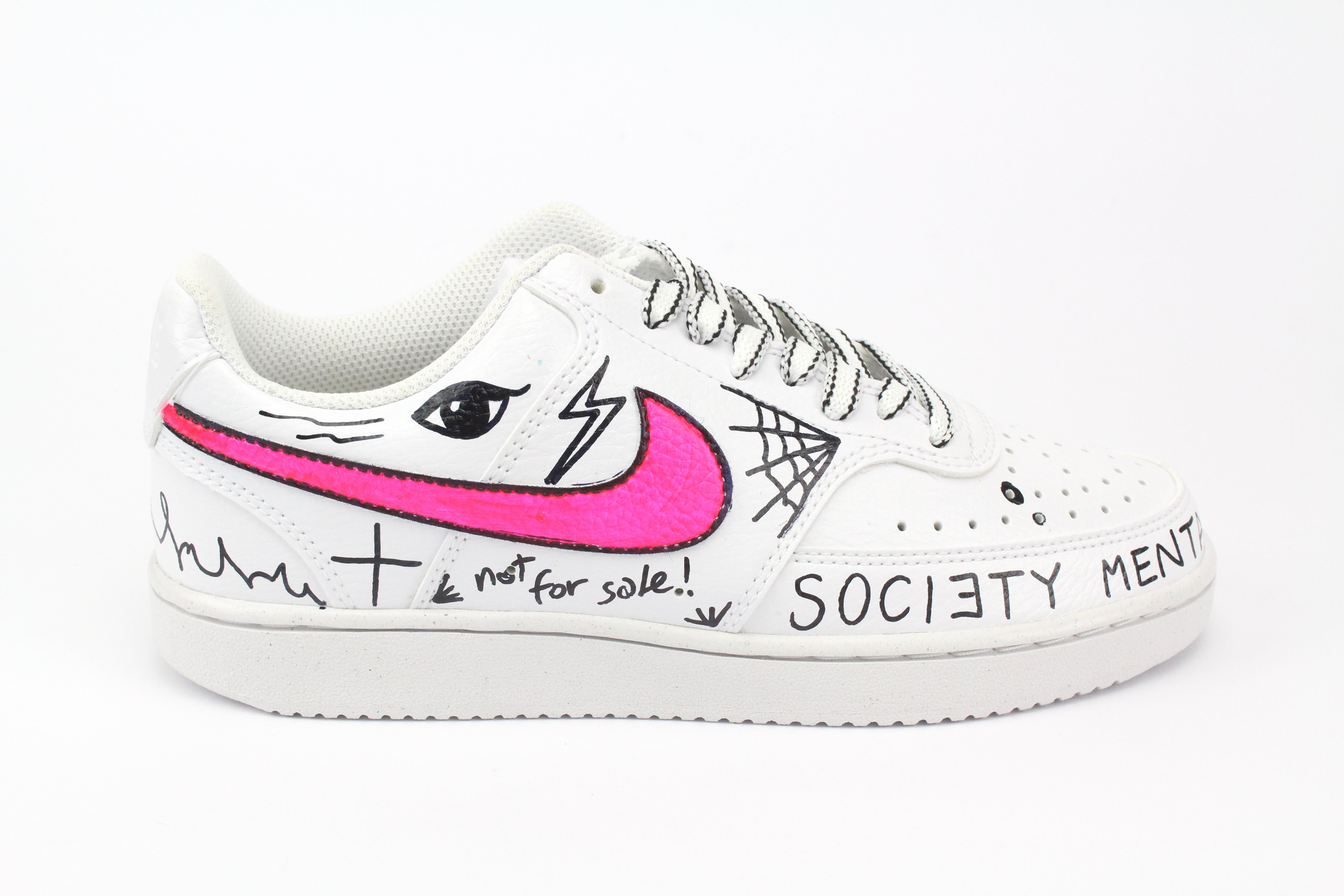 Nike Court Vision Low Fluo Eye & Sword