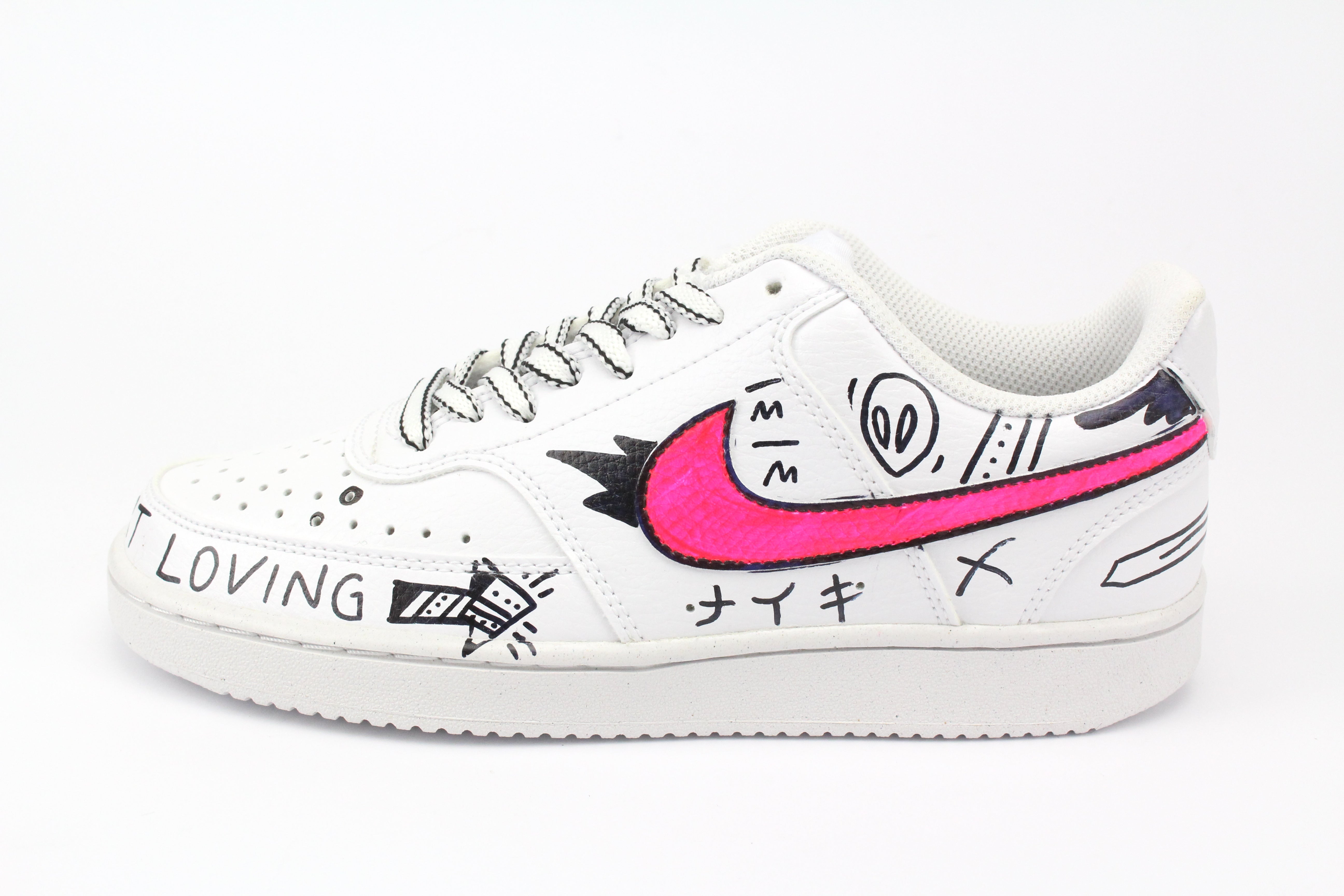 Nike Court Vision Low Fluo Eye & Sword