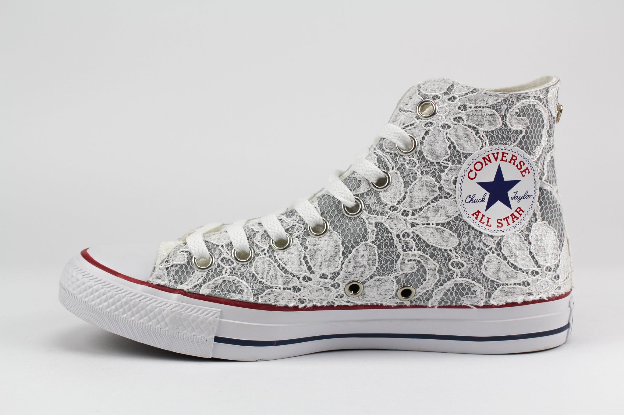 Converse All Star White Pizzo