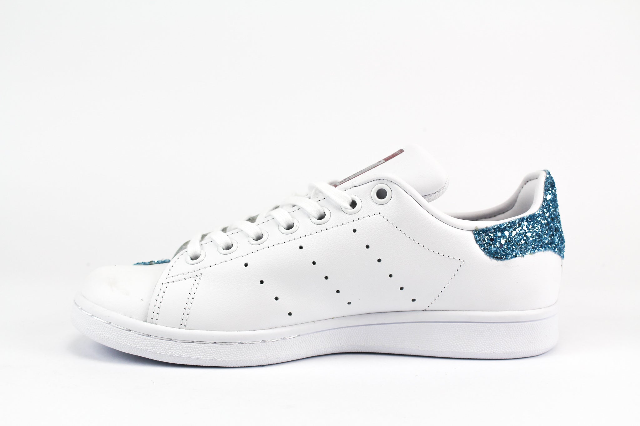 Adidas Stan Smith Cuori Azzurro Glitter