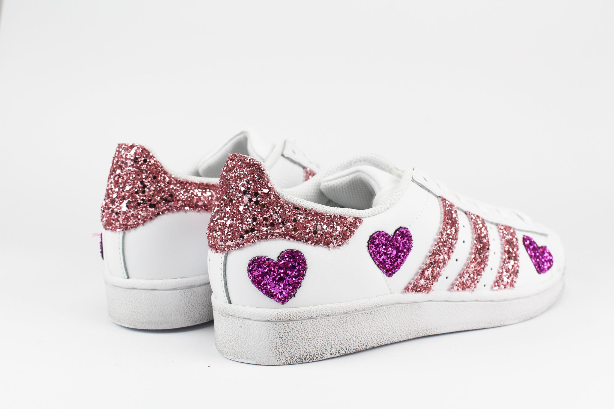 Adidas Superstar Personalizzate Glitter
