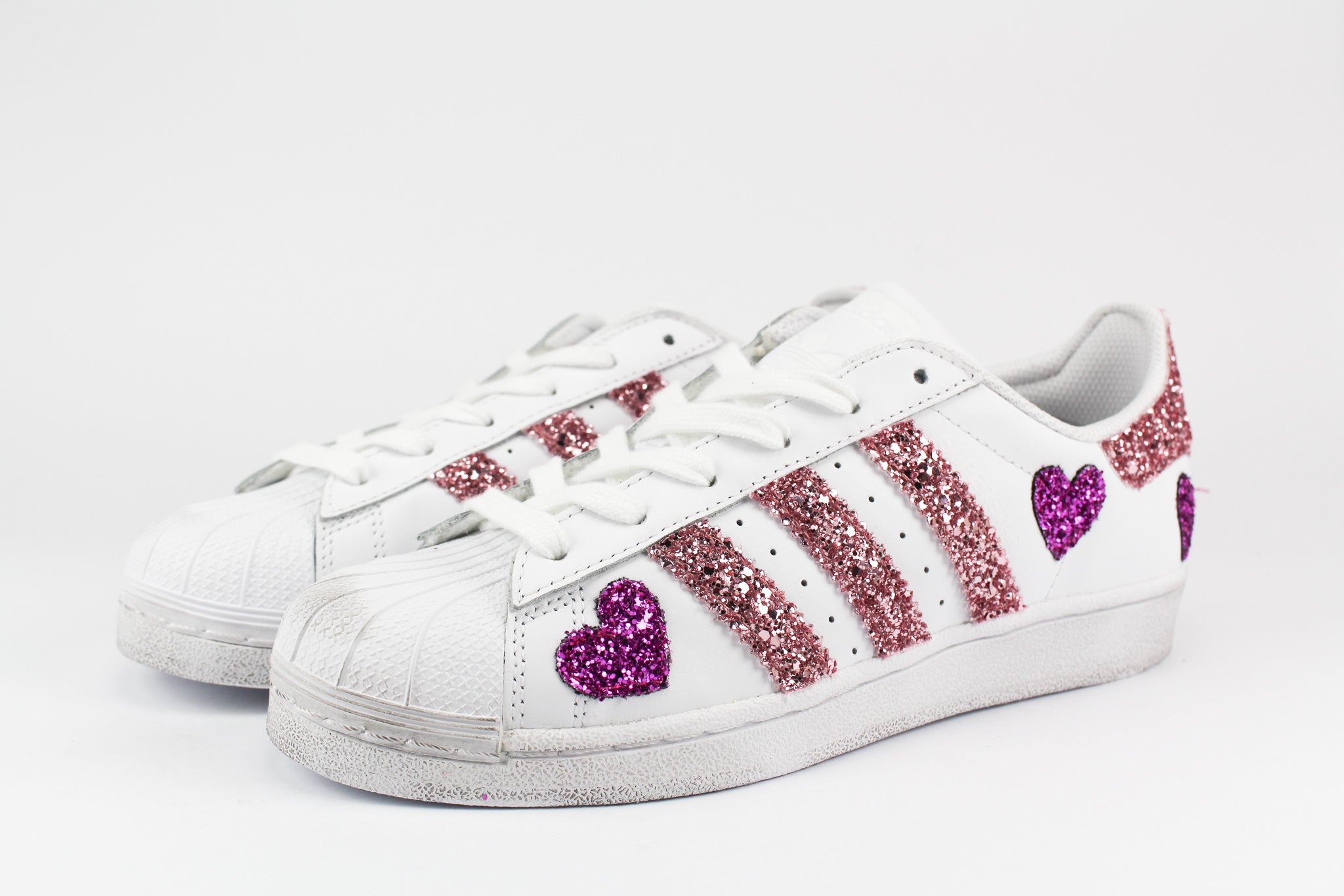 Adidas Superstar Personalizzate Glitter