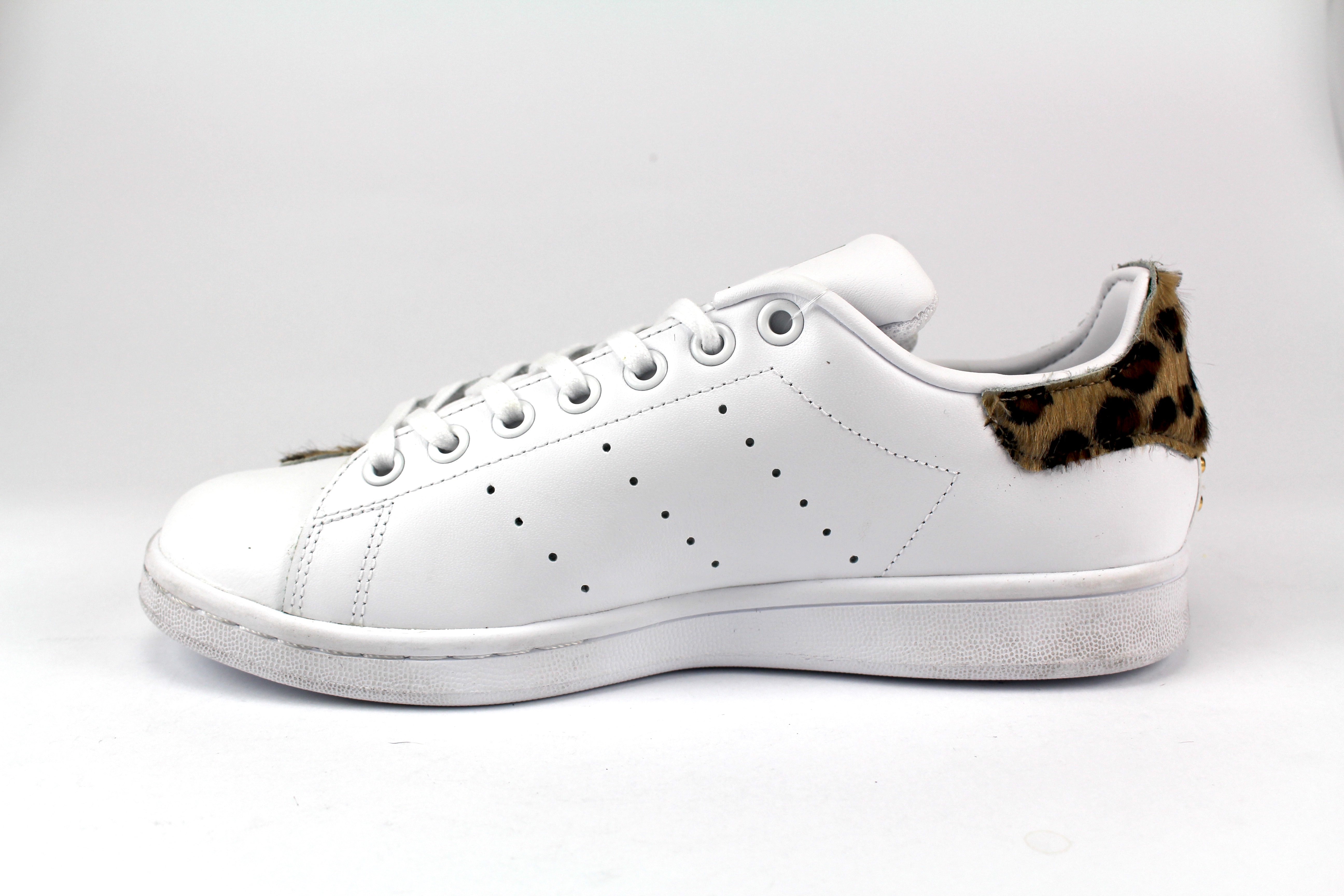 Adidas Stan Smith Personalizzate Cuori Cavallino Maculato