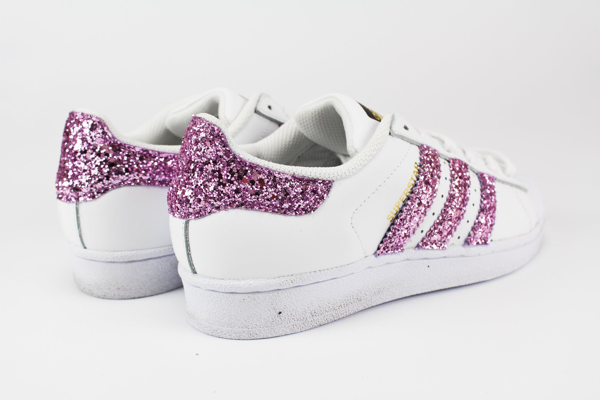 Adidas Superstar Personalizzate Glicine Glitter