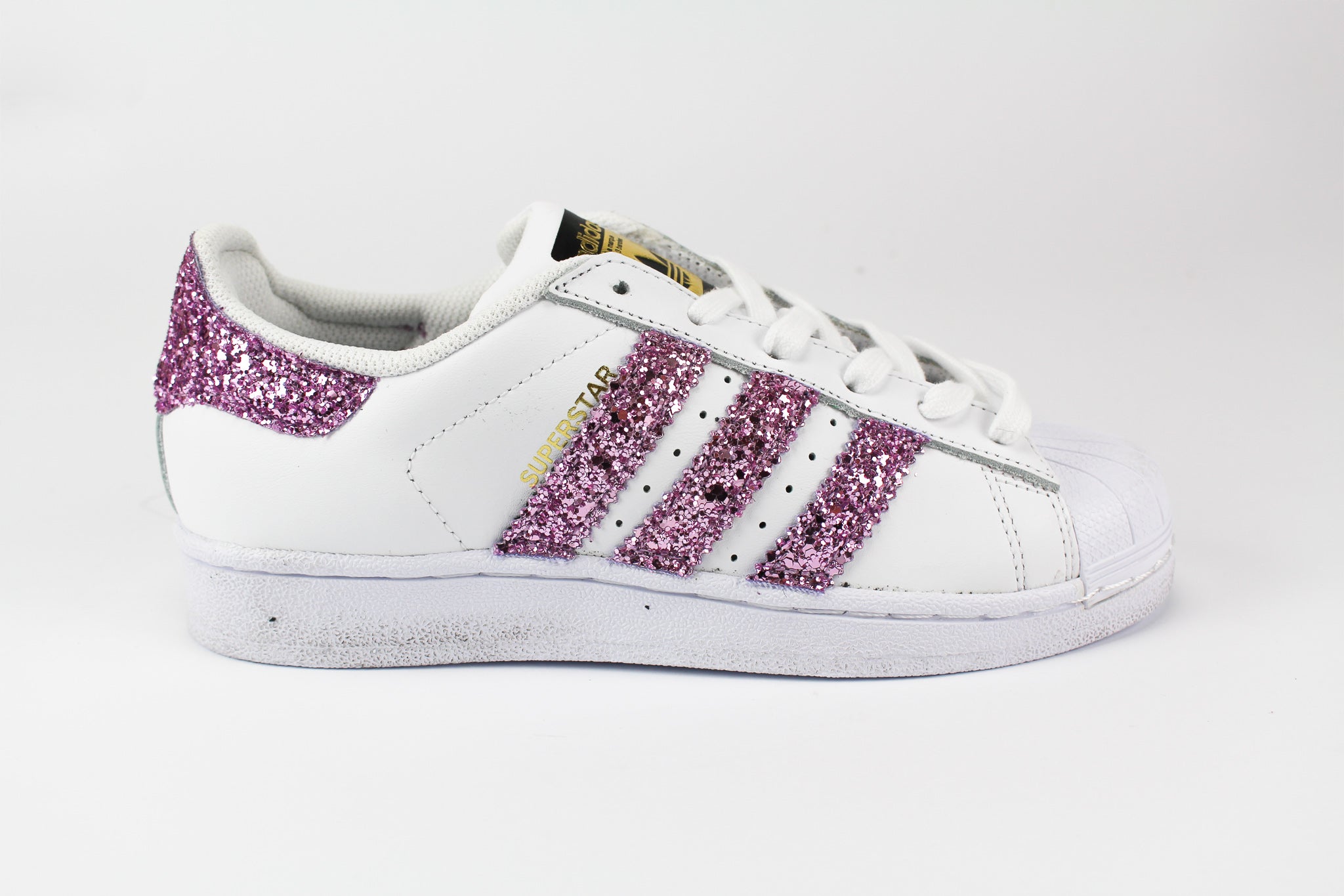 Adidas Superstar Personalizzate Glicine Glitter