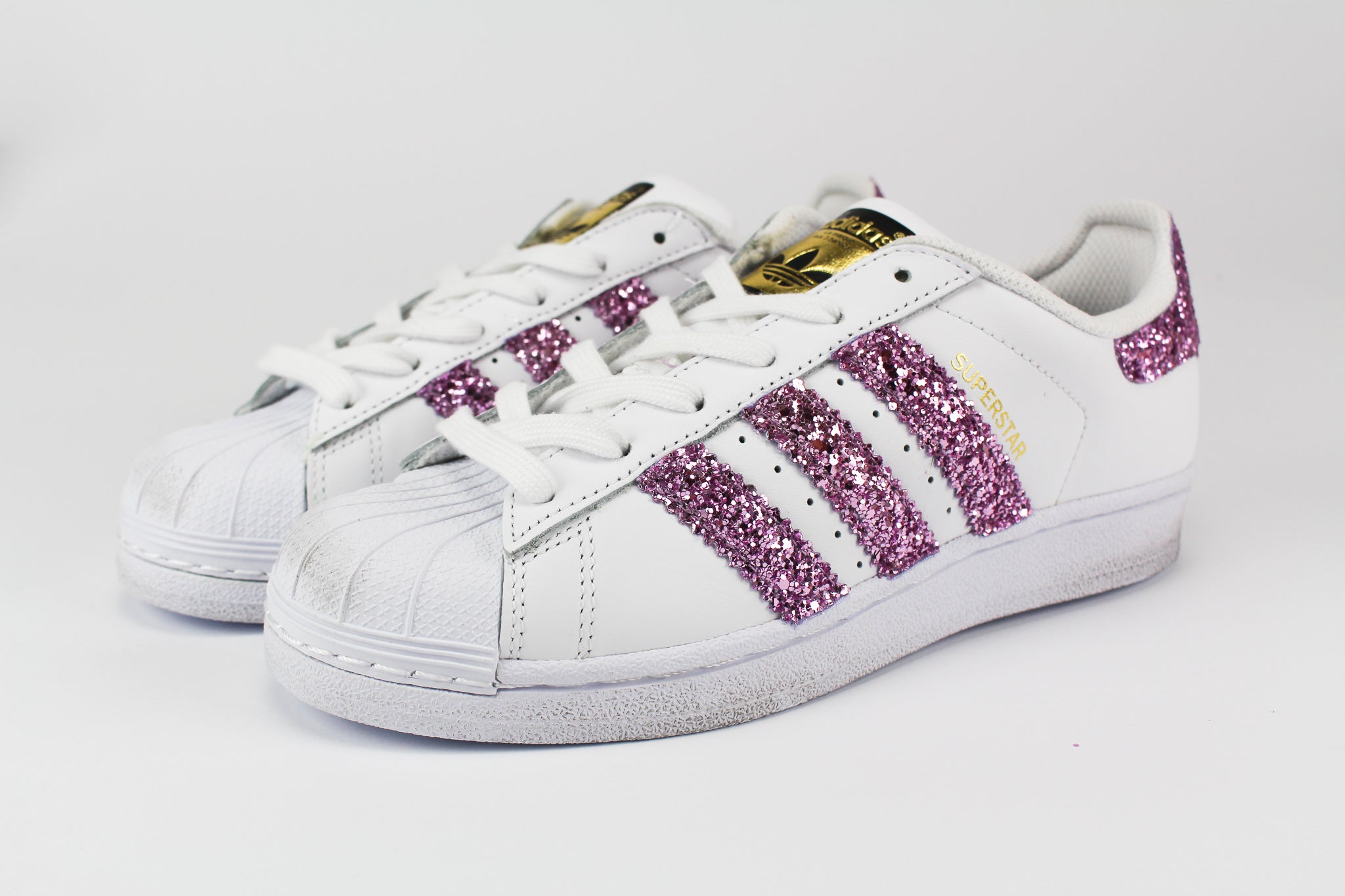 Adidas Superstar Personalizzate Glicine Glitter