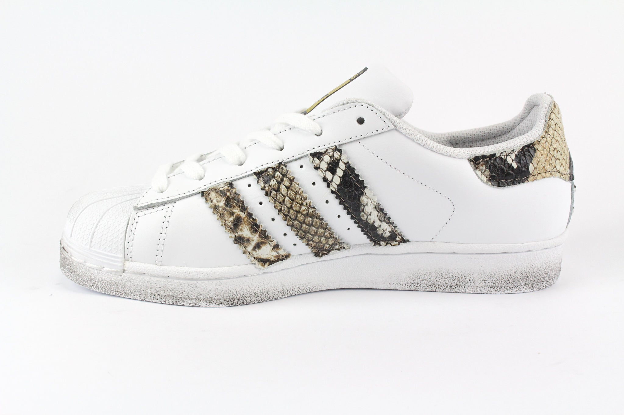 Adidas Superstar Personalizzate Pitone & Borchie