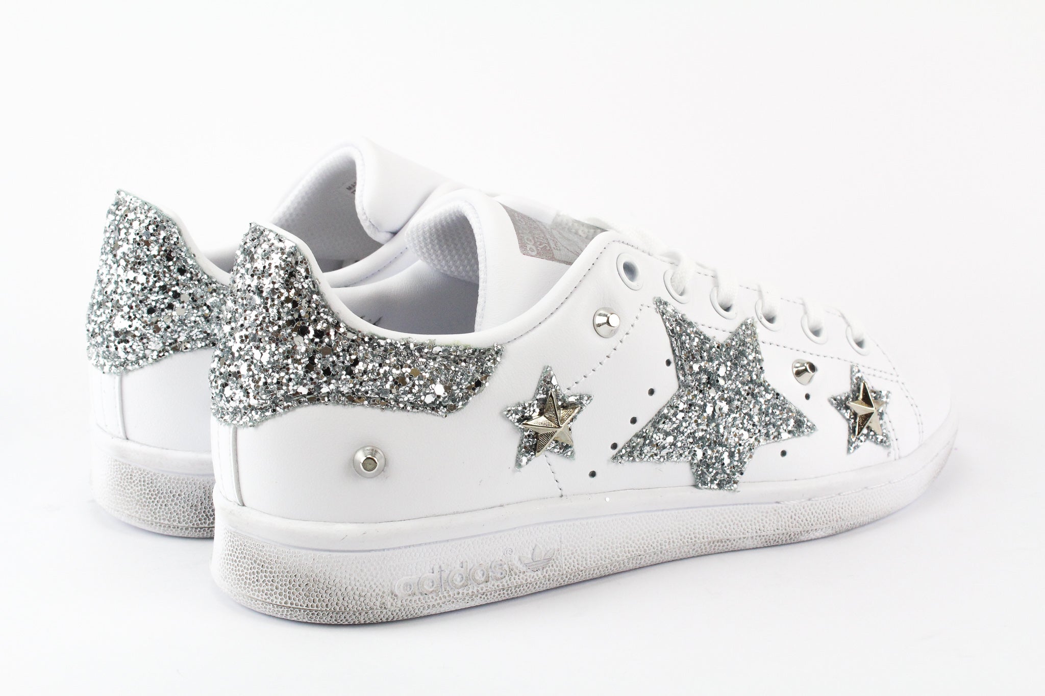 Adidas Stan Smith Personalizzate Multistelle Argento