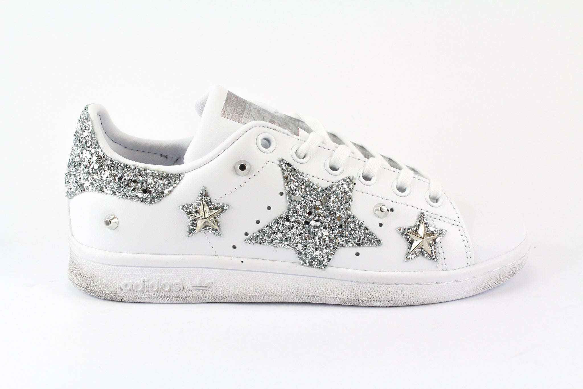 Adidas Stan Smith Personalizzate Multistelle Argento