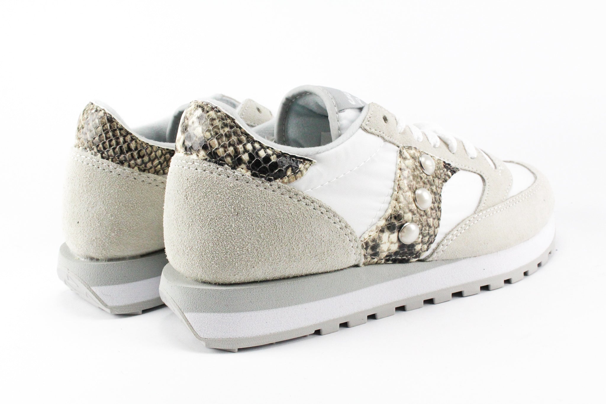 Saucony Jazz White Pitone & Perle