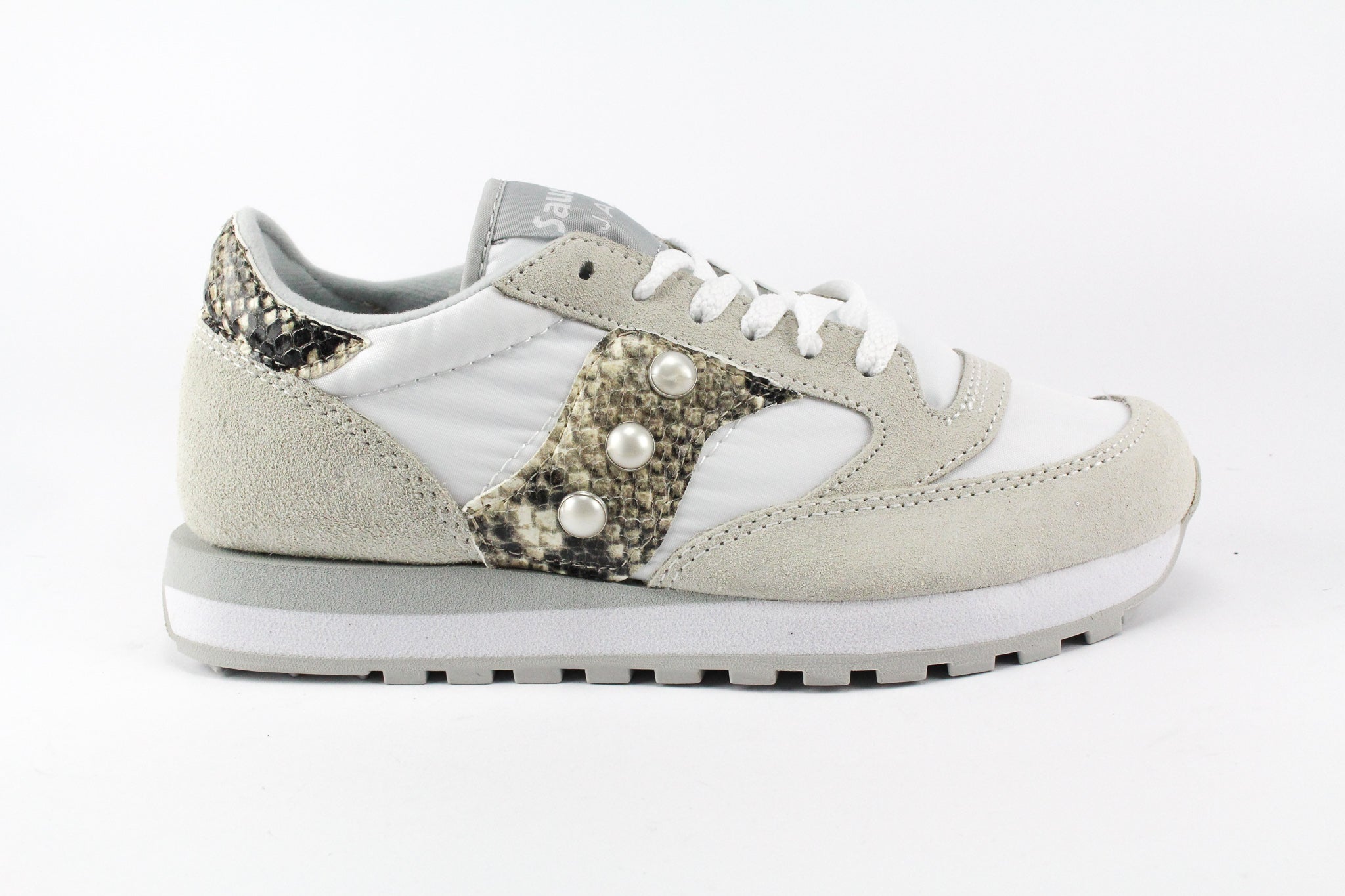 Saucony Jazz White Pitone & Perle
