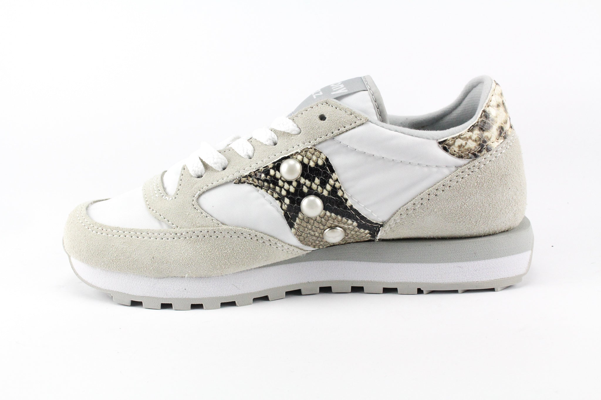 Saucony Jazz White Pitone & Perle