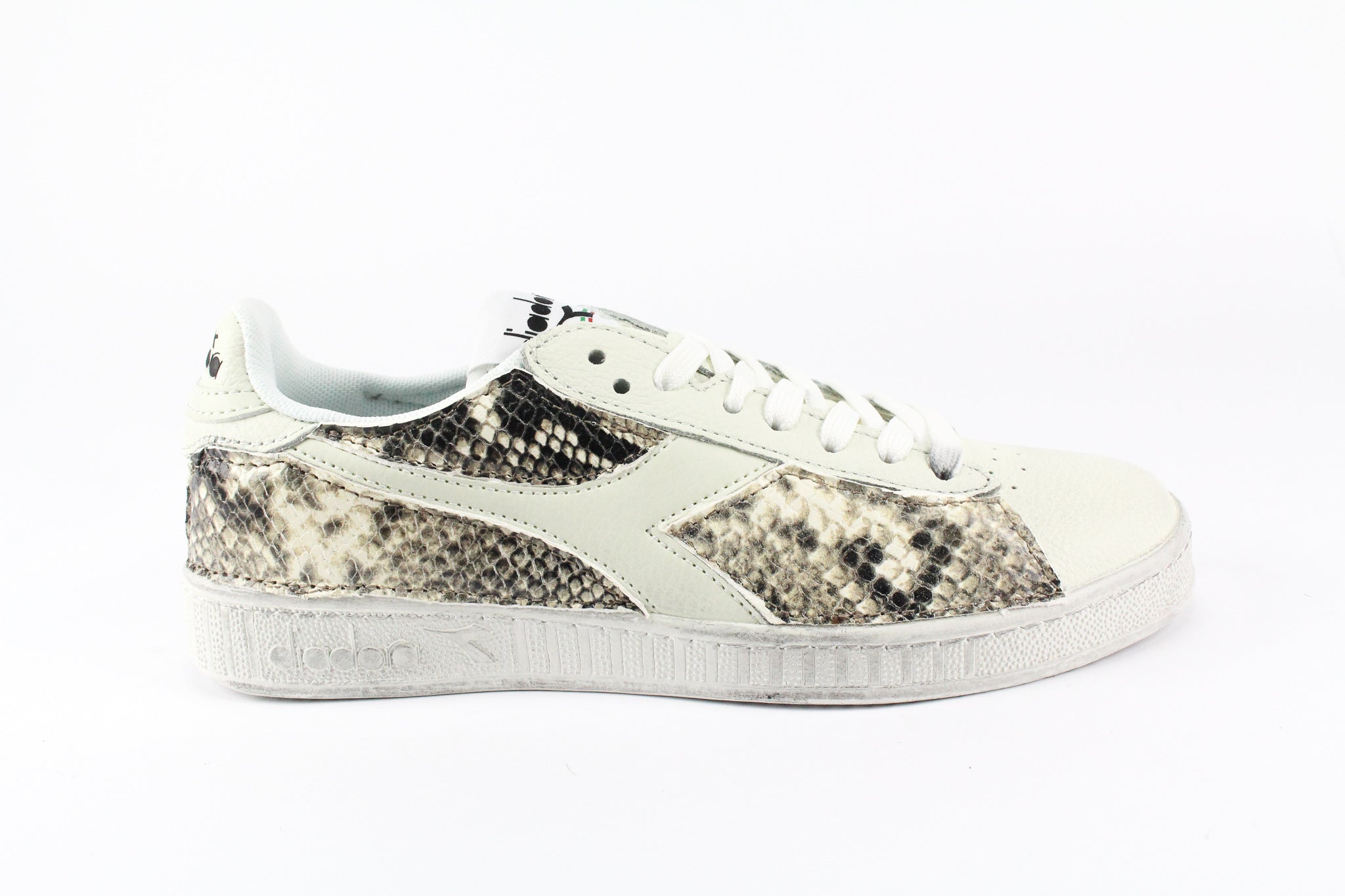 Diadora Game L Low Waxed Total Pitone