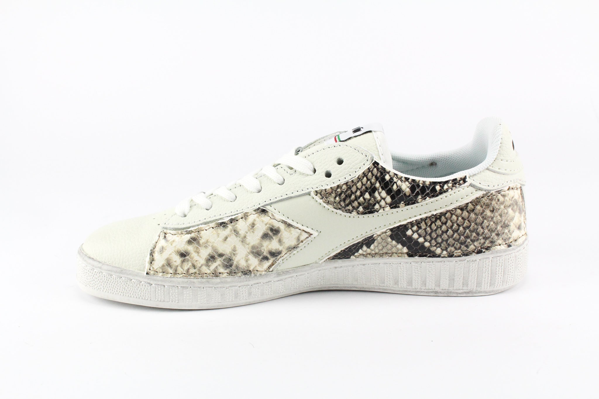 Diadora Game L Low Waxed Total Pitone