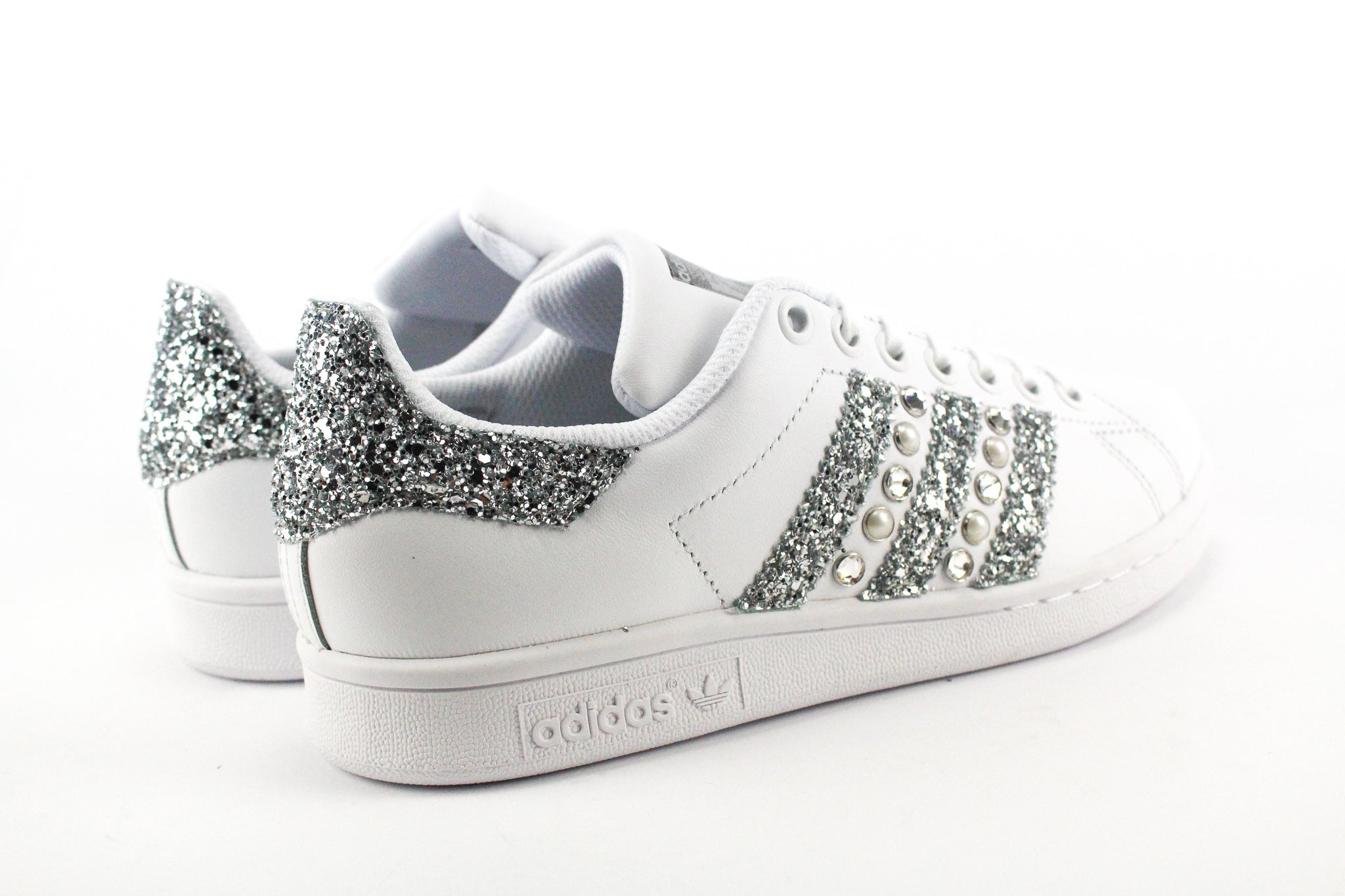 Adidas Stan Smith Personalizzate Strass Glitter & Perle