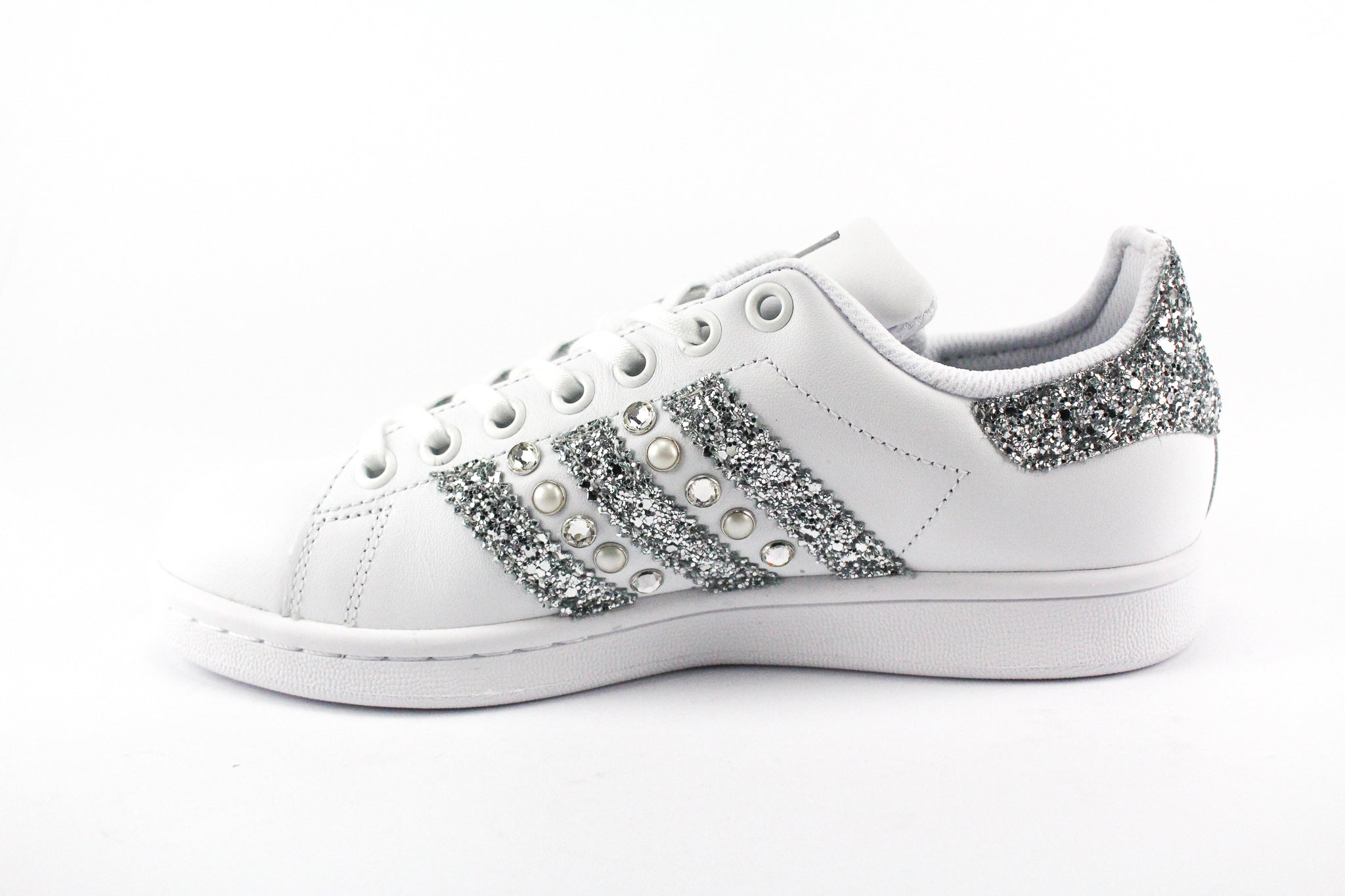 Adidas Stan Smith Personalizzate Strass Glitter & Perle