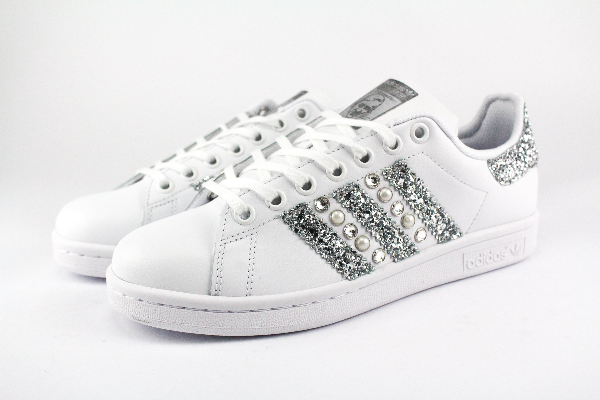 Adidas Stan Smith Personalizzate Strass Glitter & Perle
