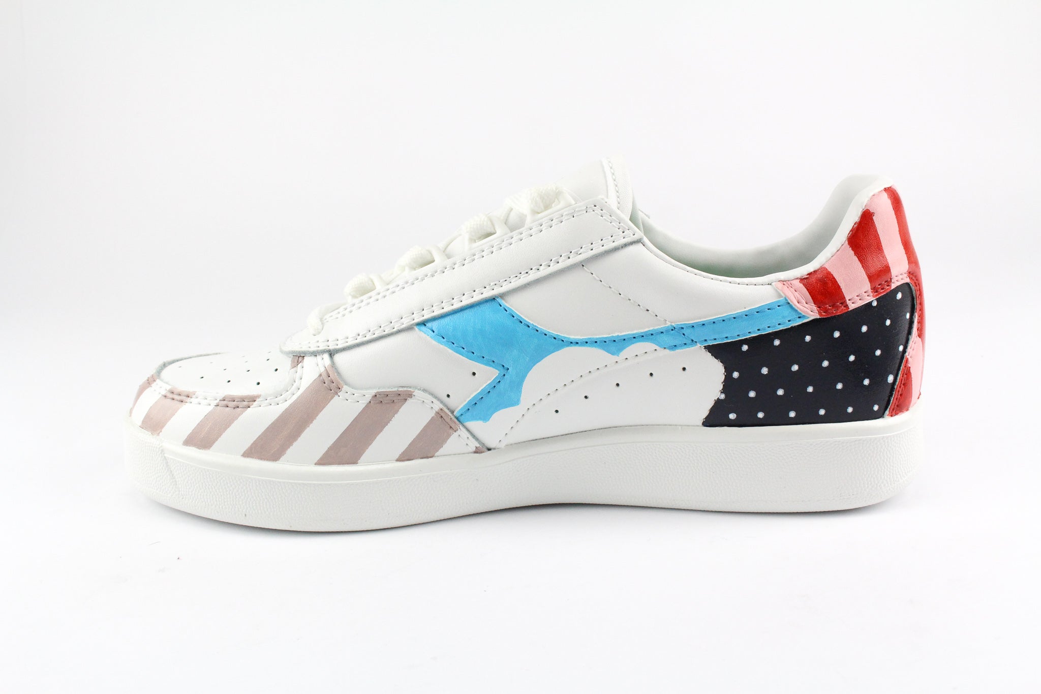 Diadora B.Elite Personalizzate Dots & Stripes