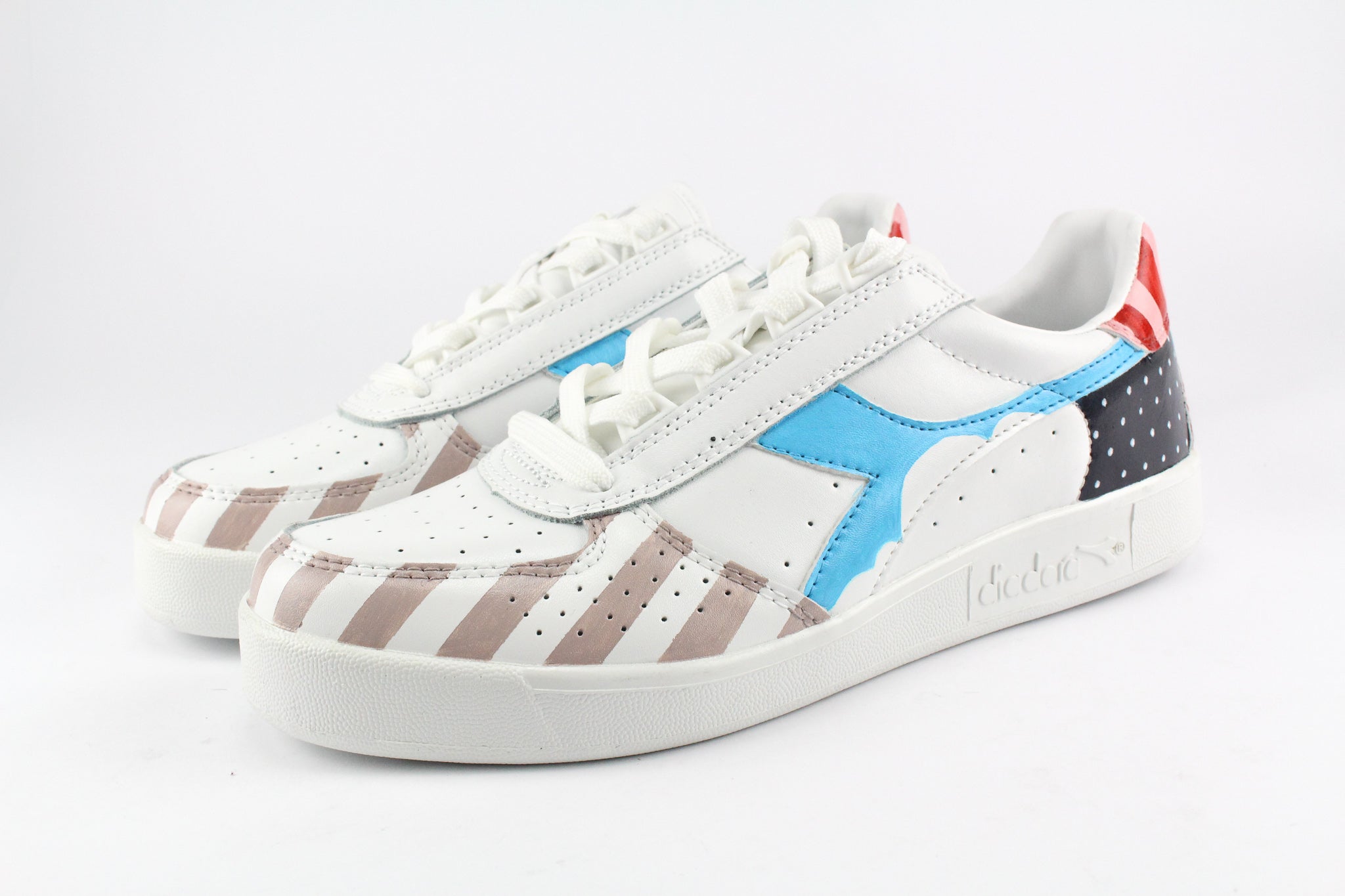 Diadora B.Elite Personalizzate Dots & Stripes