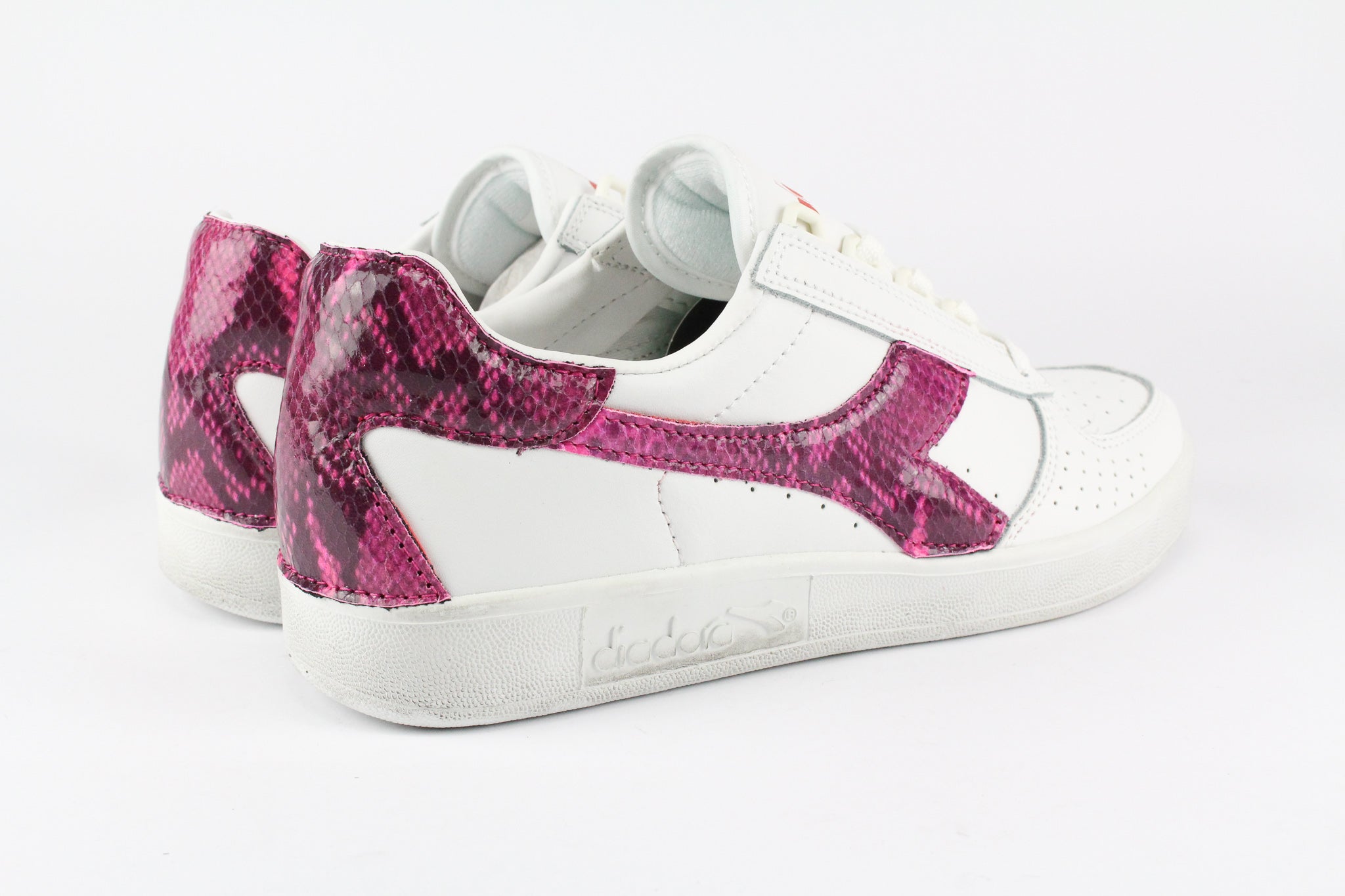 Diadora B.Elite Pitone Pink Fluo