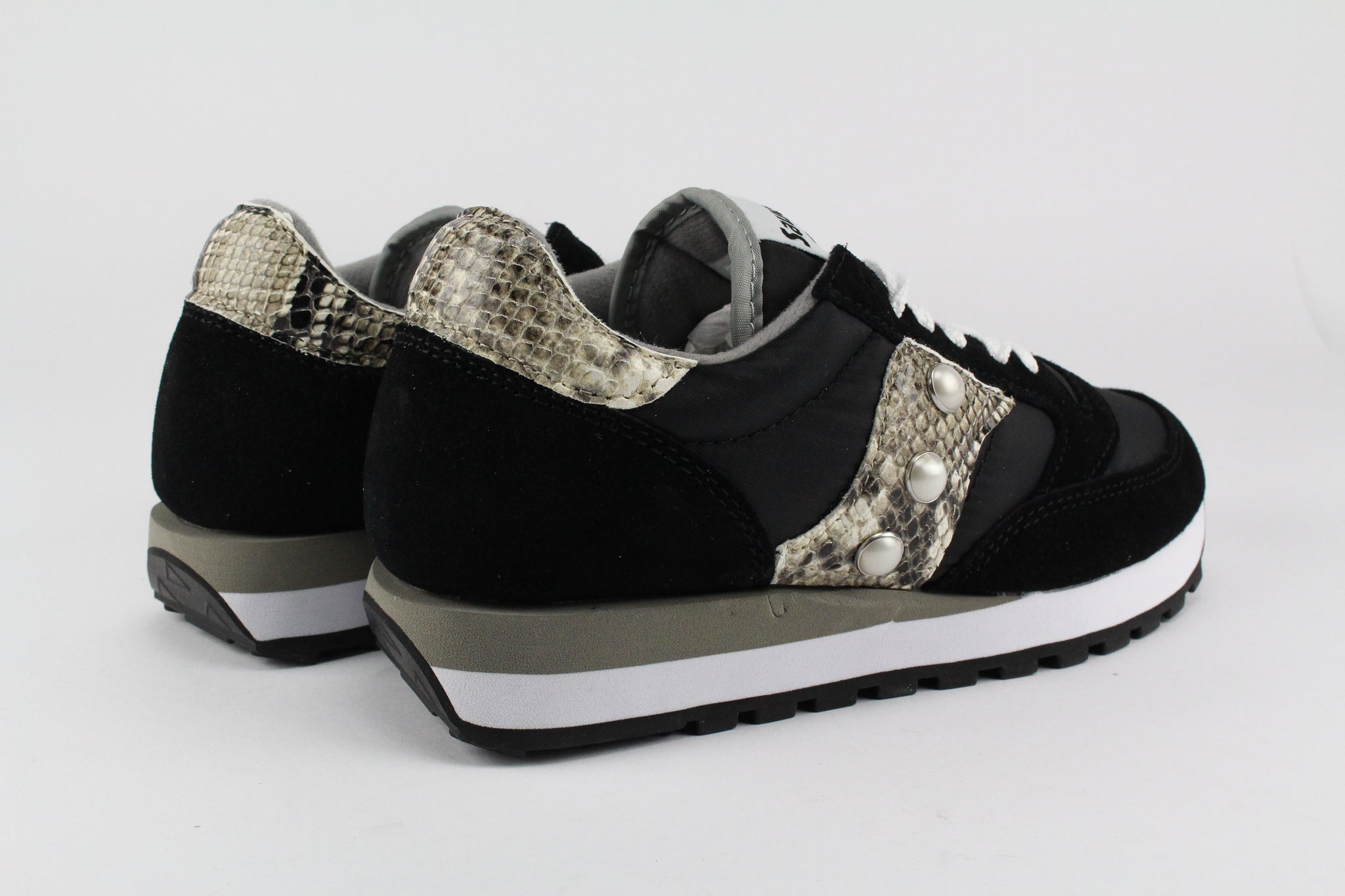 Saucony Jazz Black Personalizzate Pitone & Perle