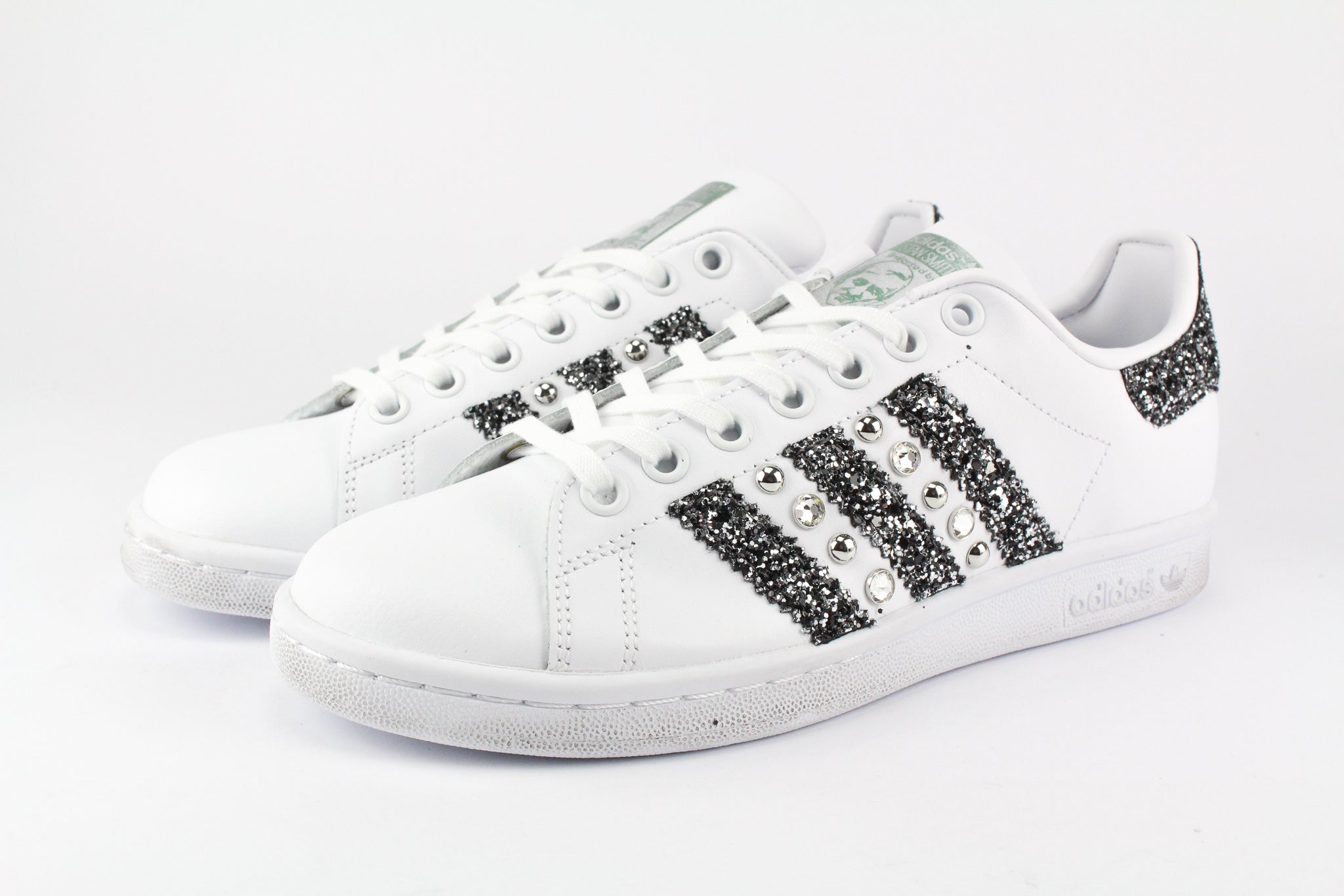 Adidas Stan Smith Personalizzate Strass Glitter & Perle