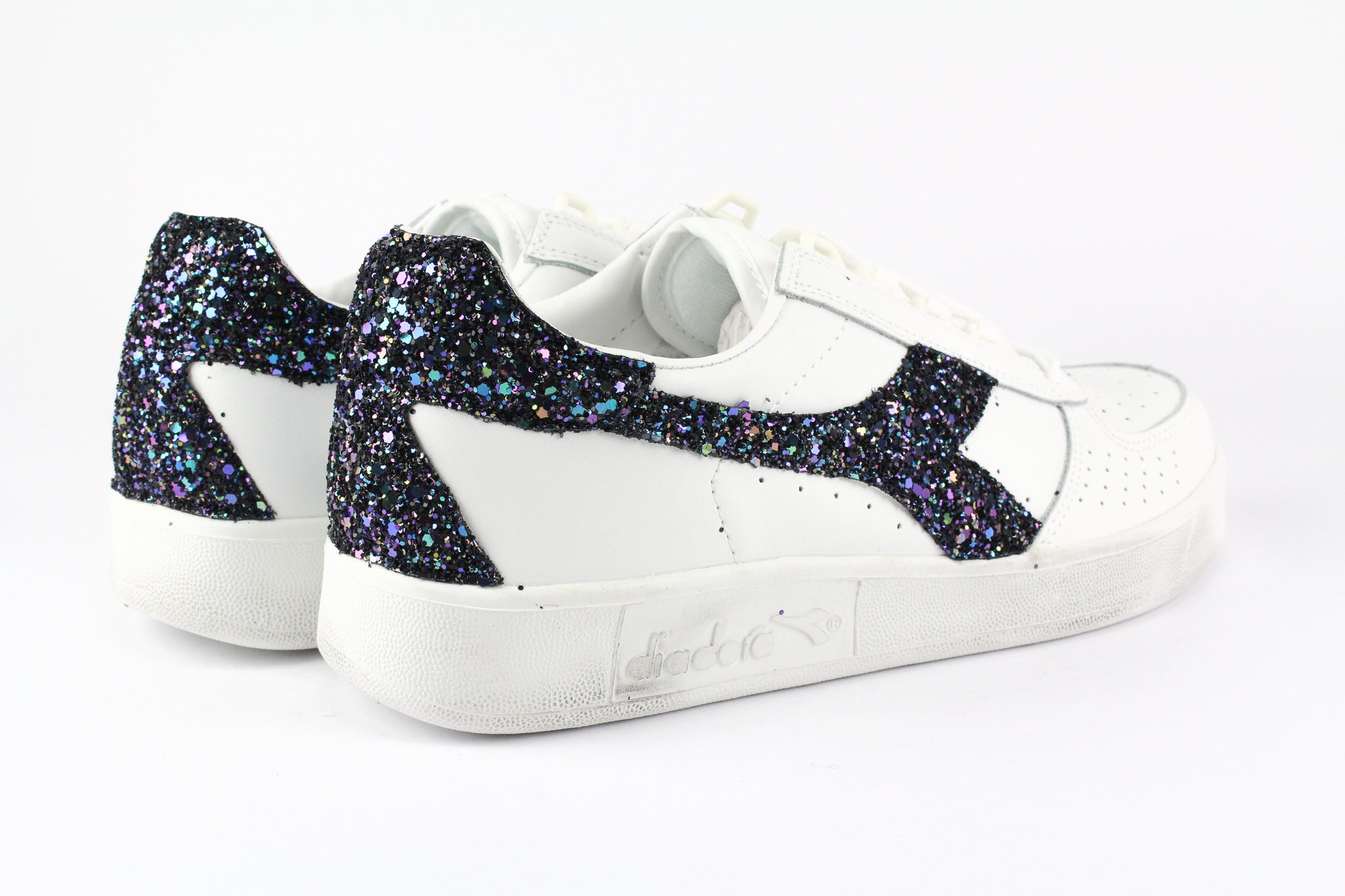 Diadora B.Elite Personalizzate Black Iris Glitter