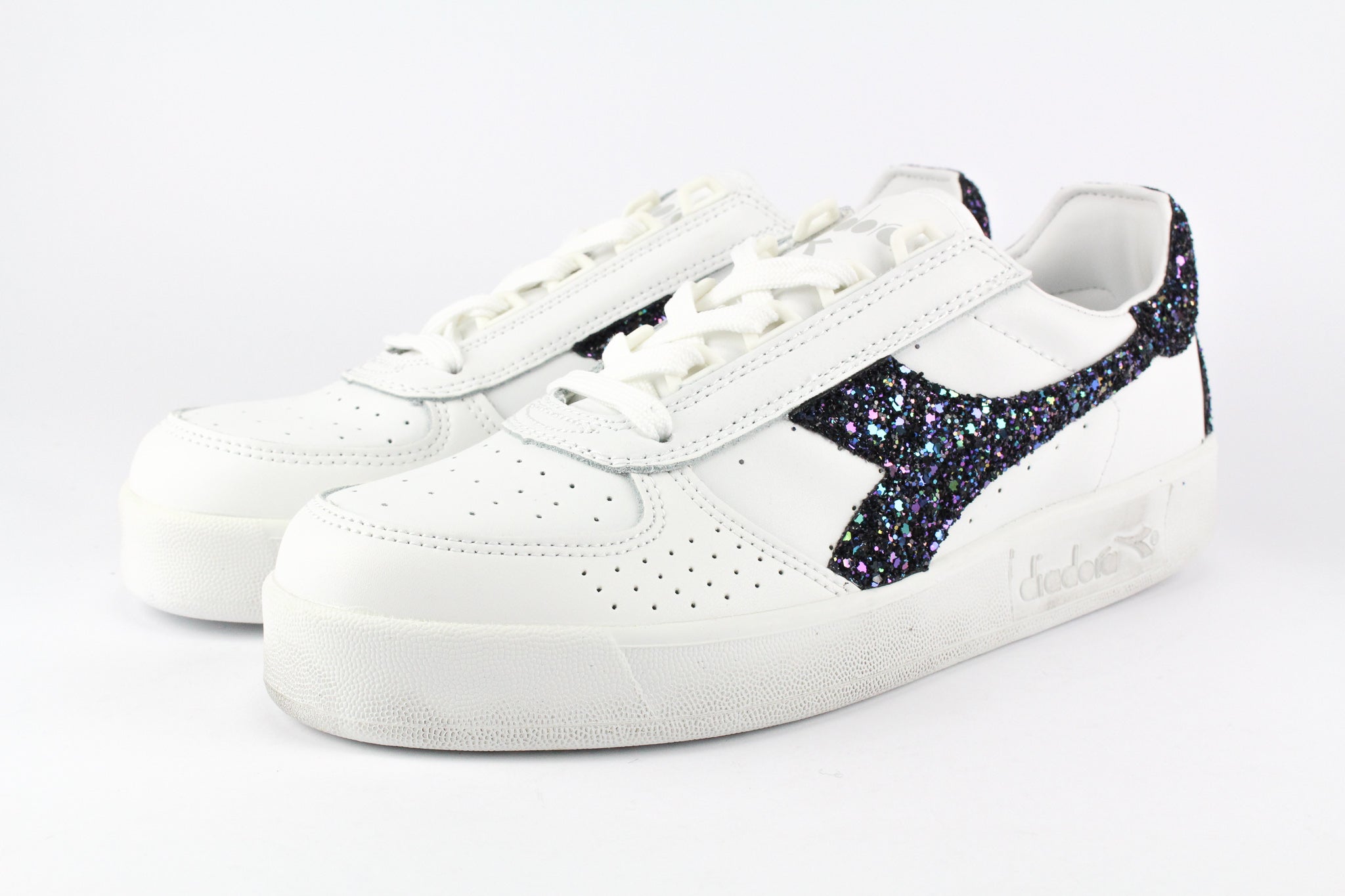 Diadora B.Elite Personalizzate Black Iris Glitter