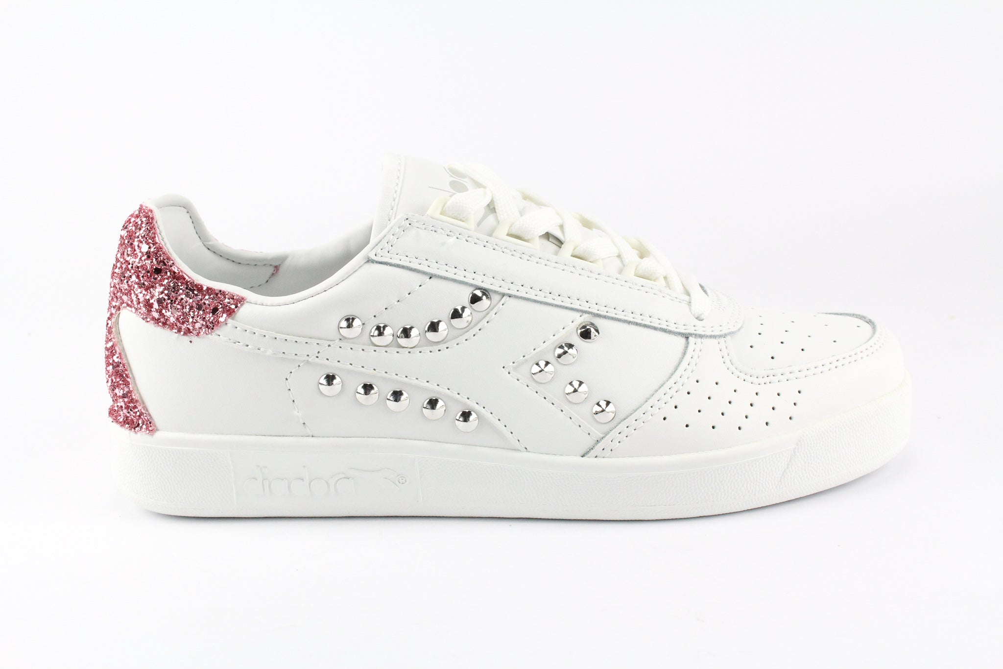 Diadora B.Elite Borchie & Pink Glitter