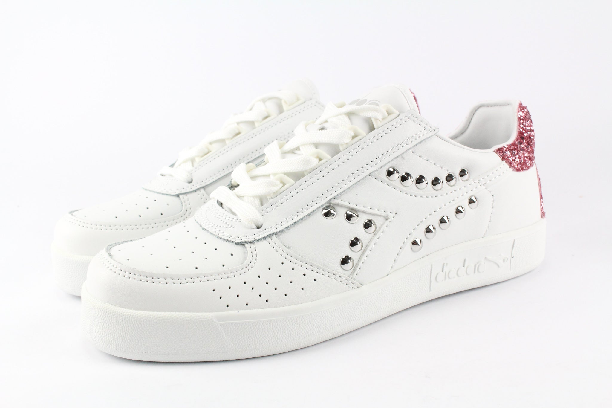 Diadora B.Elite Borchie & Pink Glitter