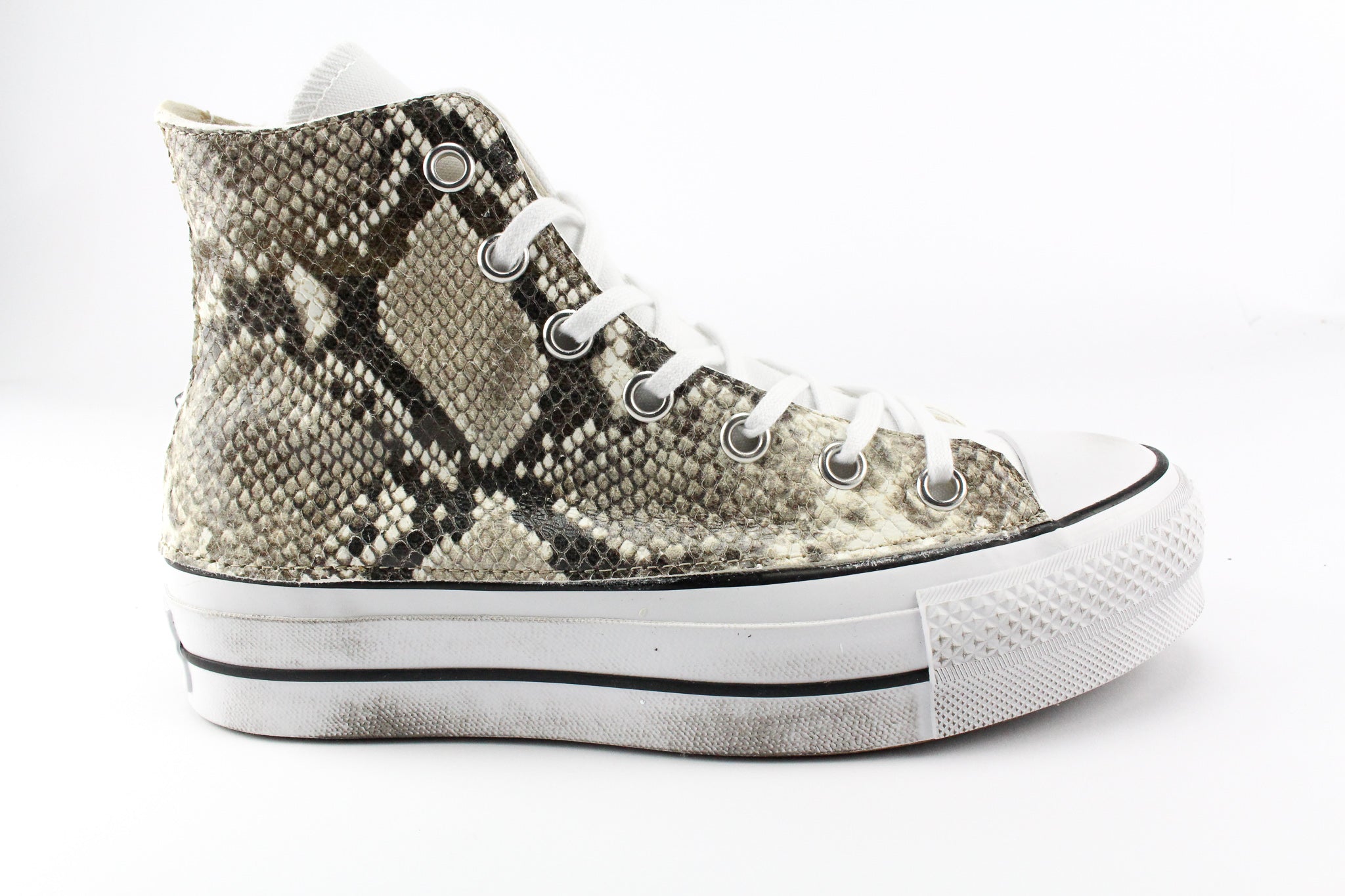 Converse All Star Platform Pitone & Borchie