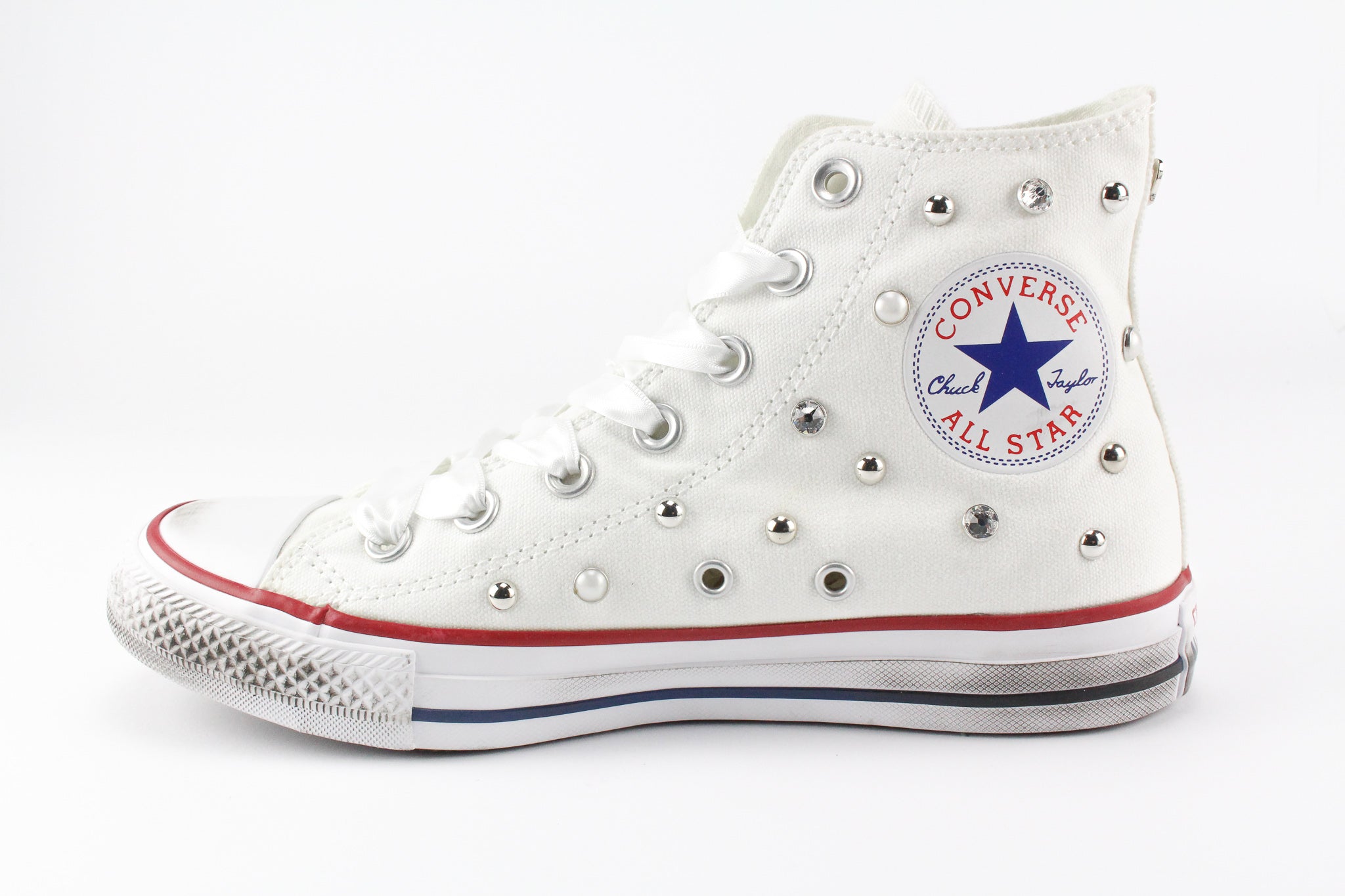 Converse All Star Strass & Lacci Raso