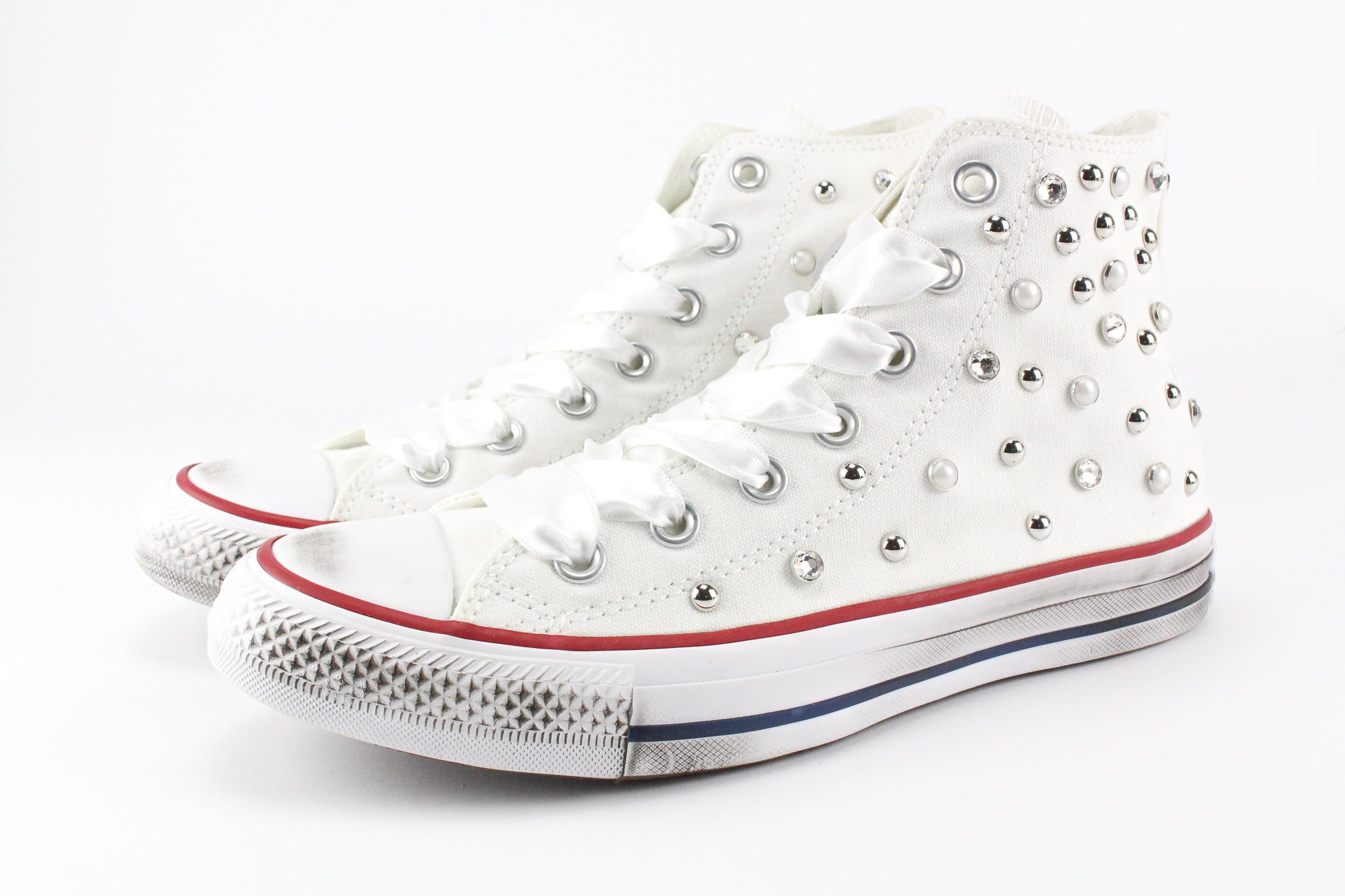 Converse All Star Strass & Lacci Raso