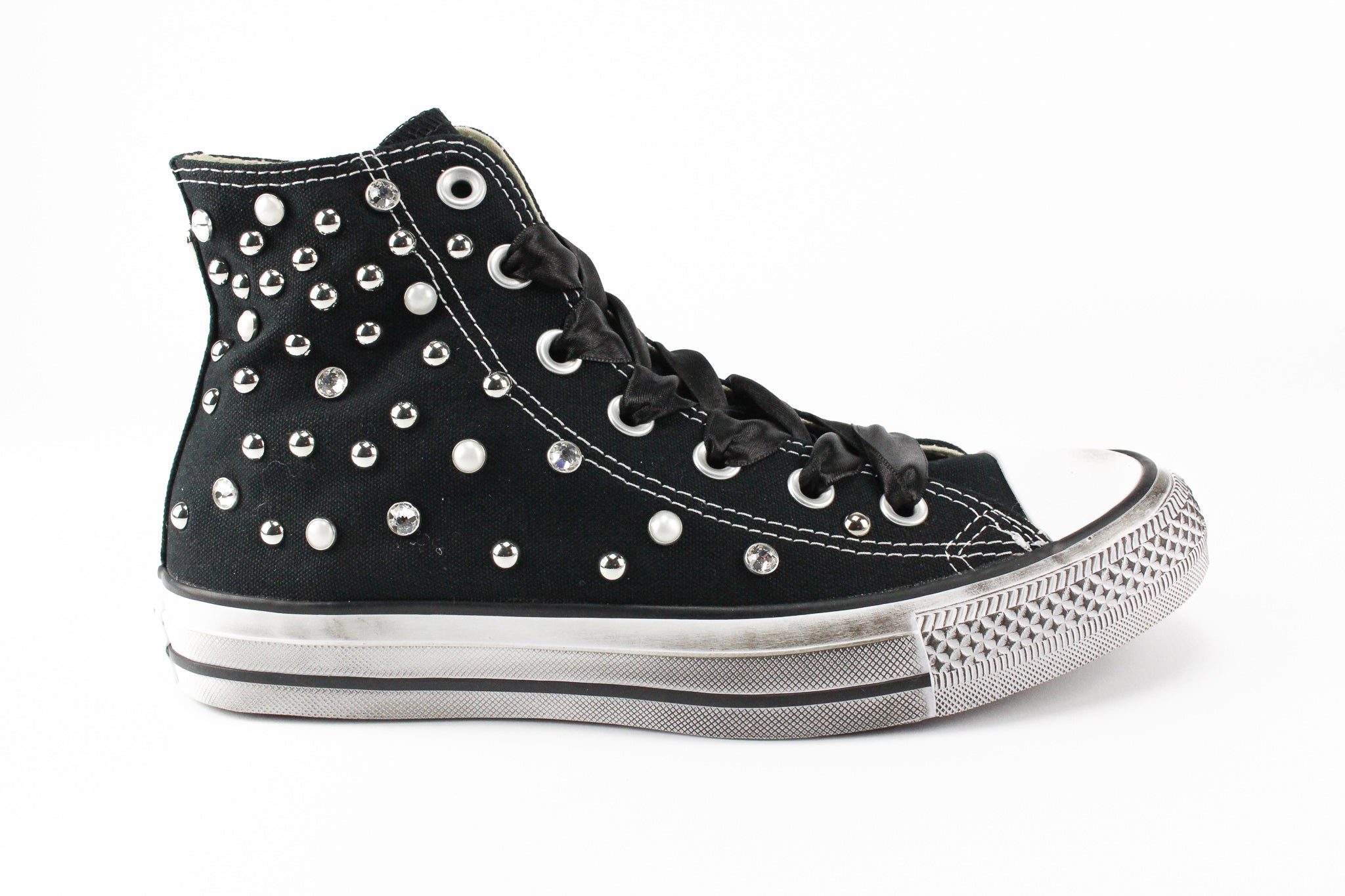 Converse All Star Strass & Lacci Raso