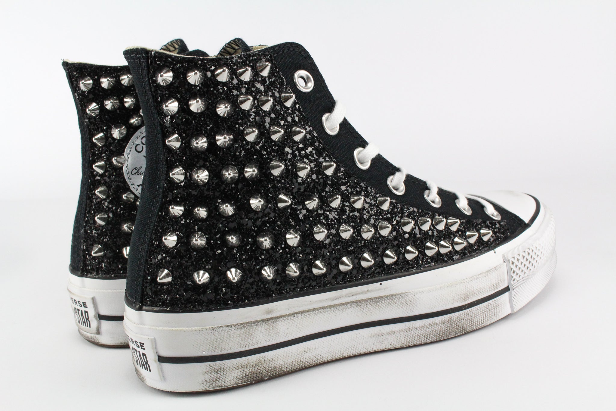 Converse All Star Platform Total Borchie & Glitter