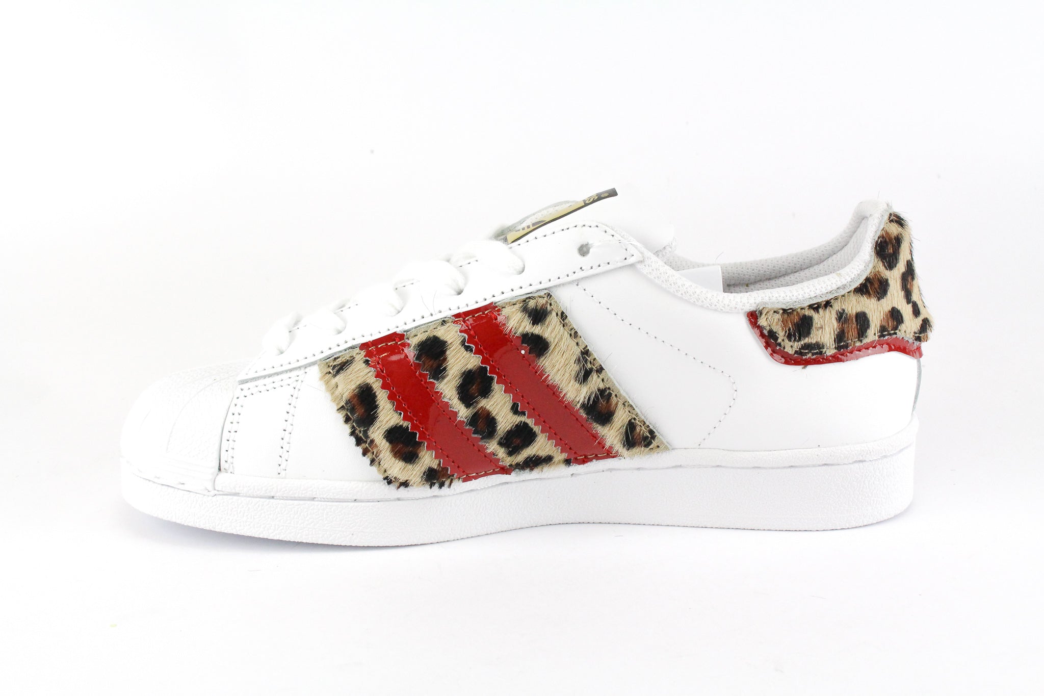 Adidas Superstar Cavallino Maculato & Vernice Rossa
