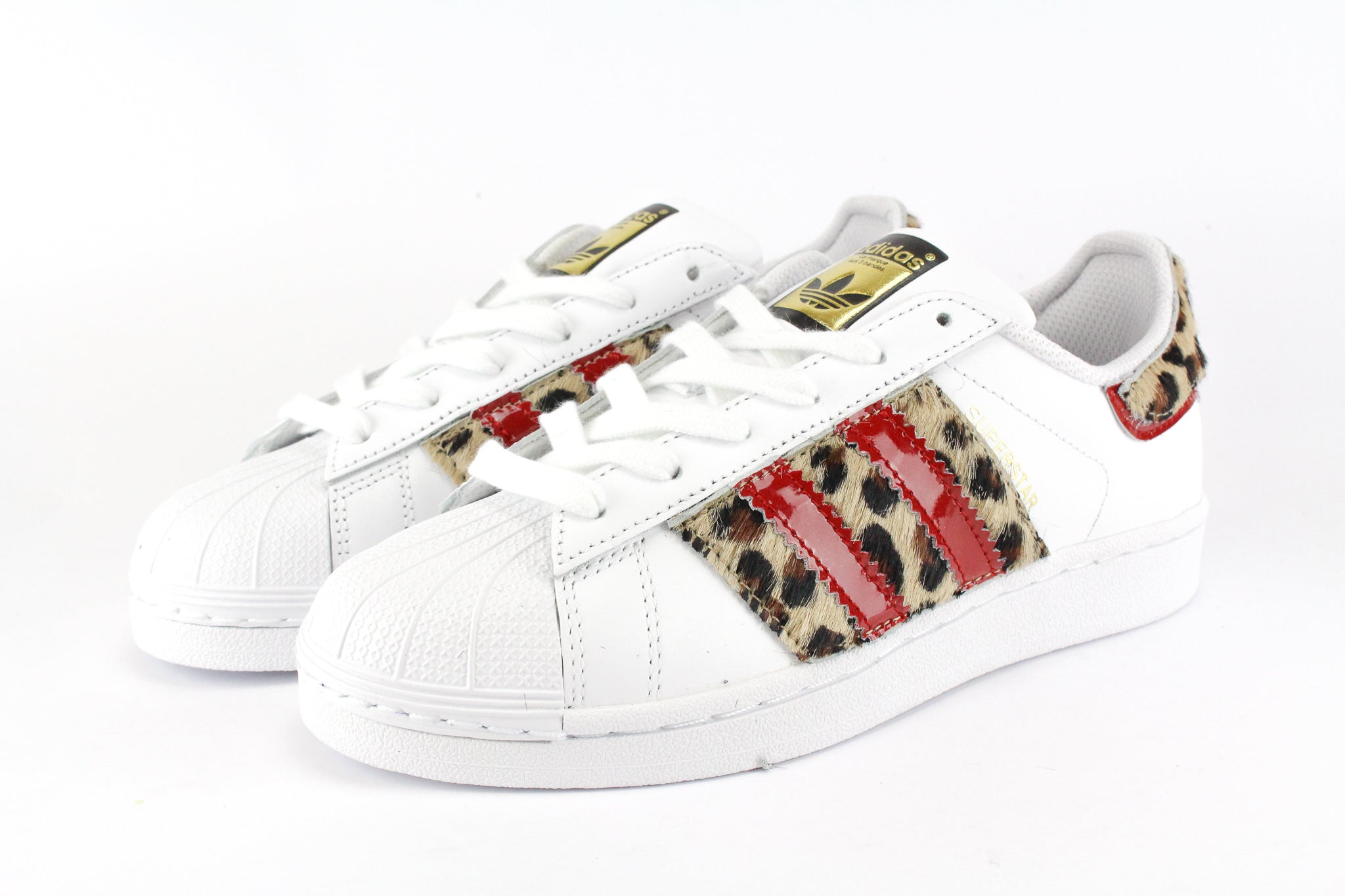Adidas Superstar Cavallino Maculato & Vernice Rossa
