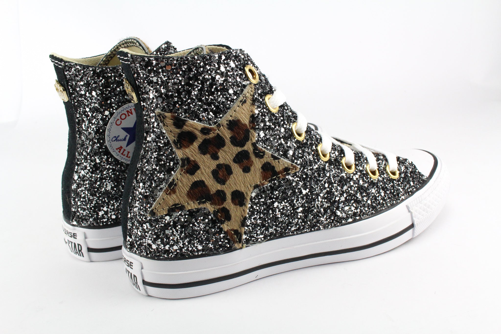 Converse All Star Glitter & Stella Cavallino Maculato