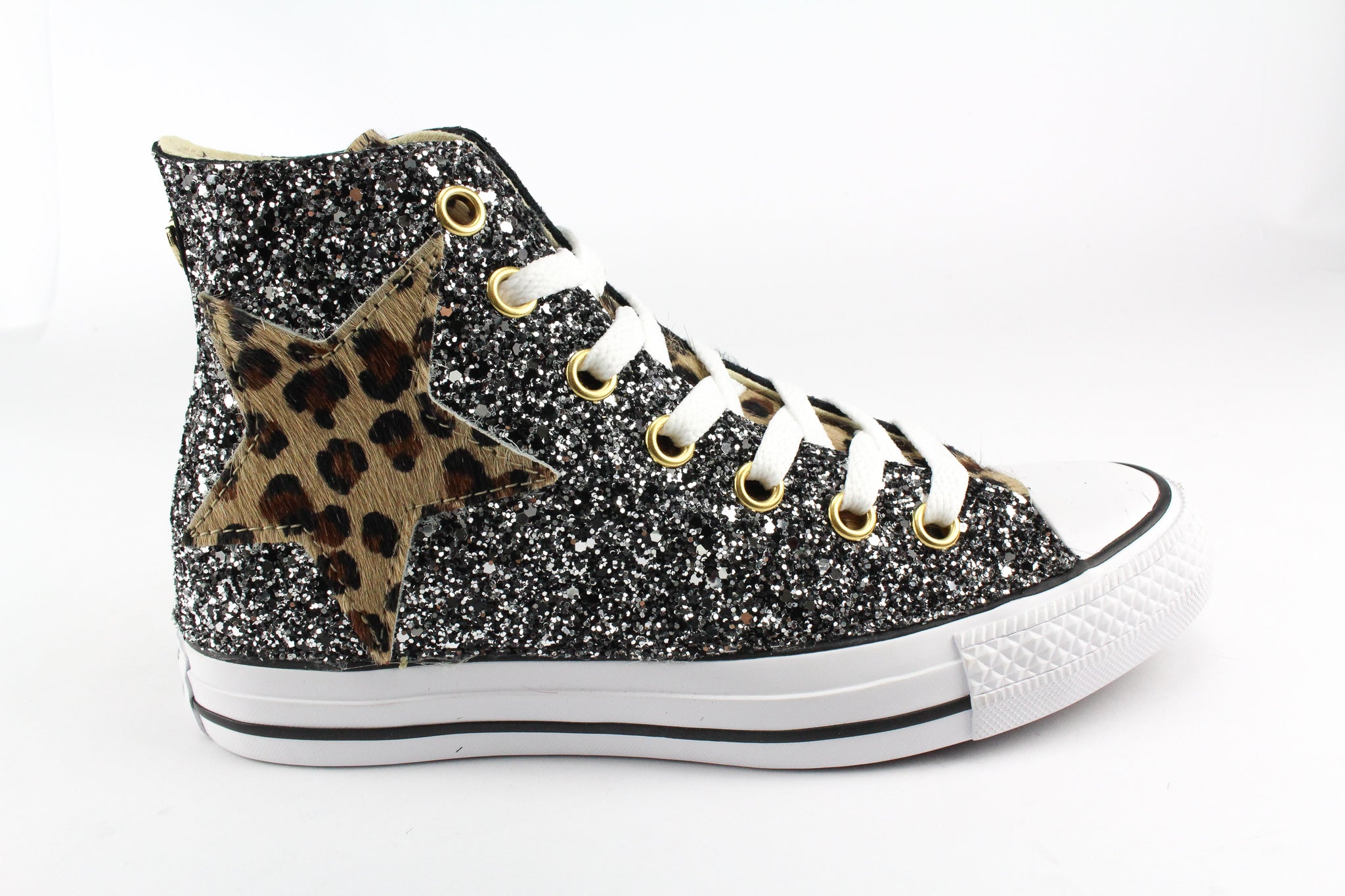 Converse All Star Glitter & Stella Cavallino Maculato