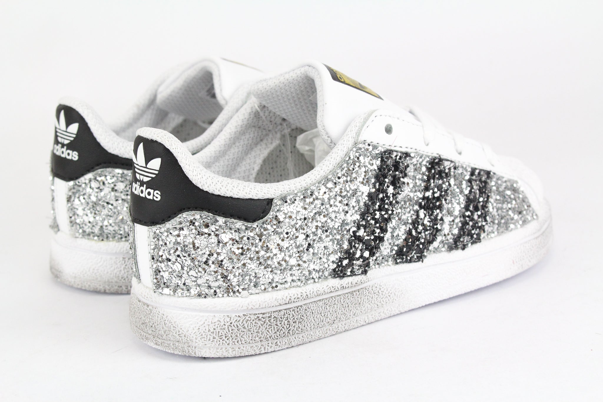 Adidas Superstar J Total Glitter