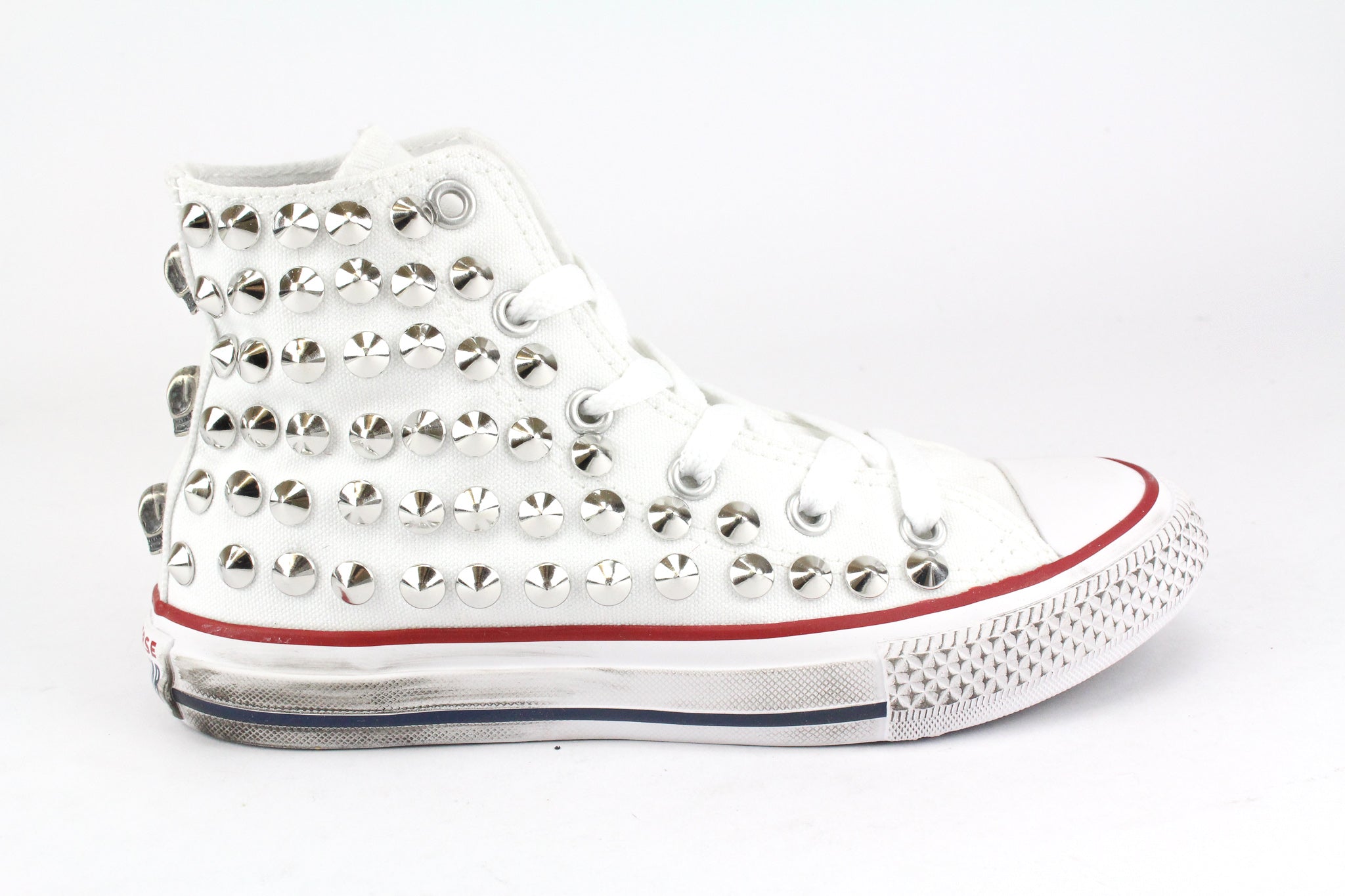 Converse All Star J White Total Borchie