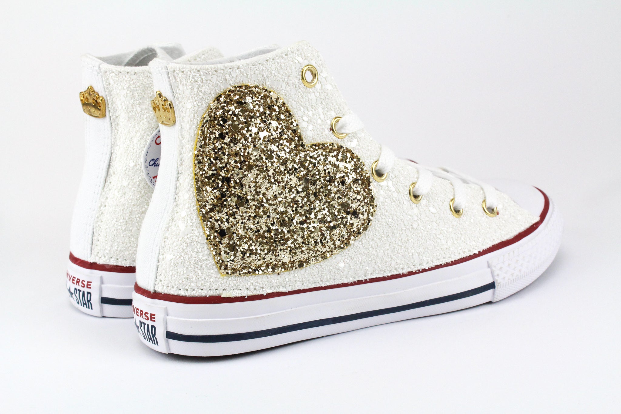 Converse All Star J Cuore Glitter