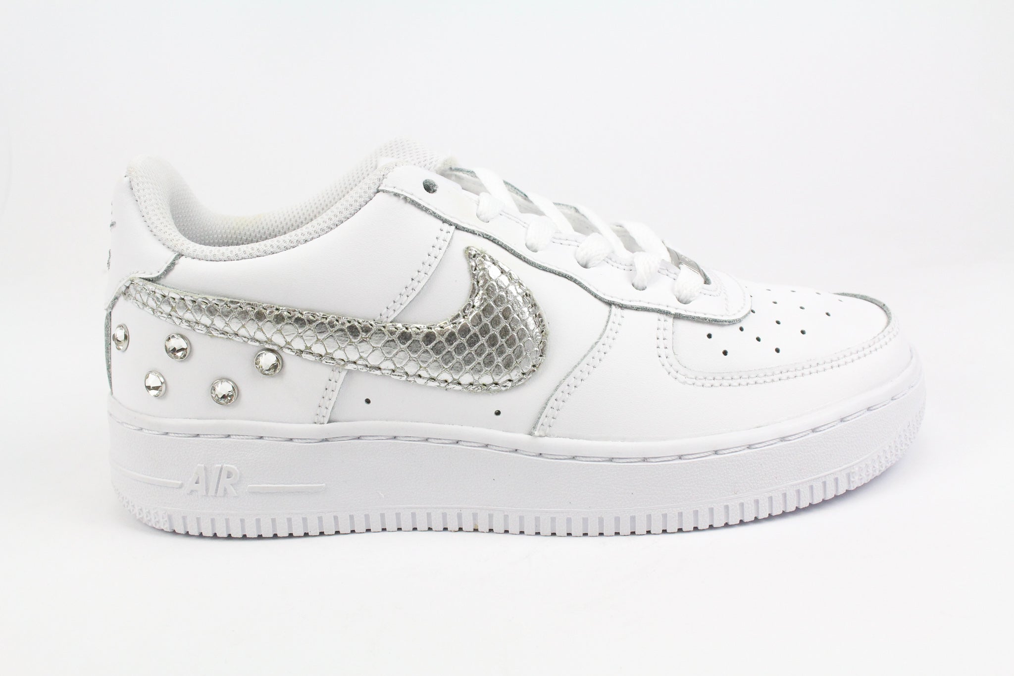 Nike Air Force 1 '07 Pitone Laminato & Strass
