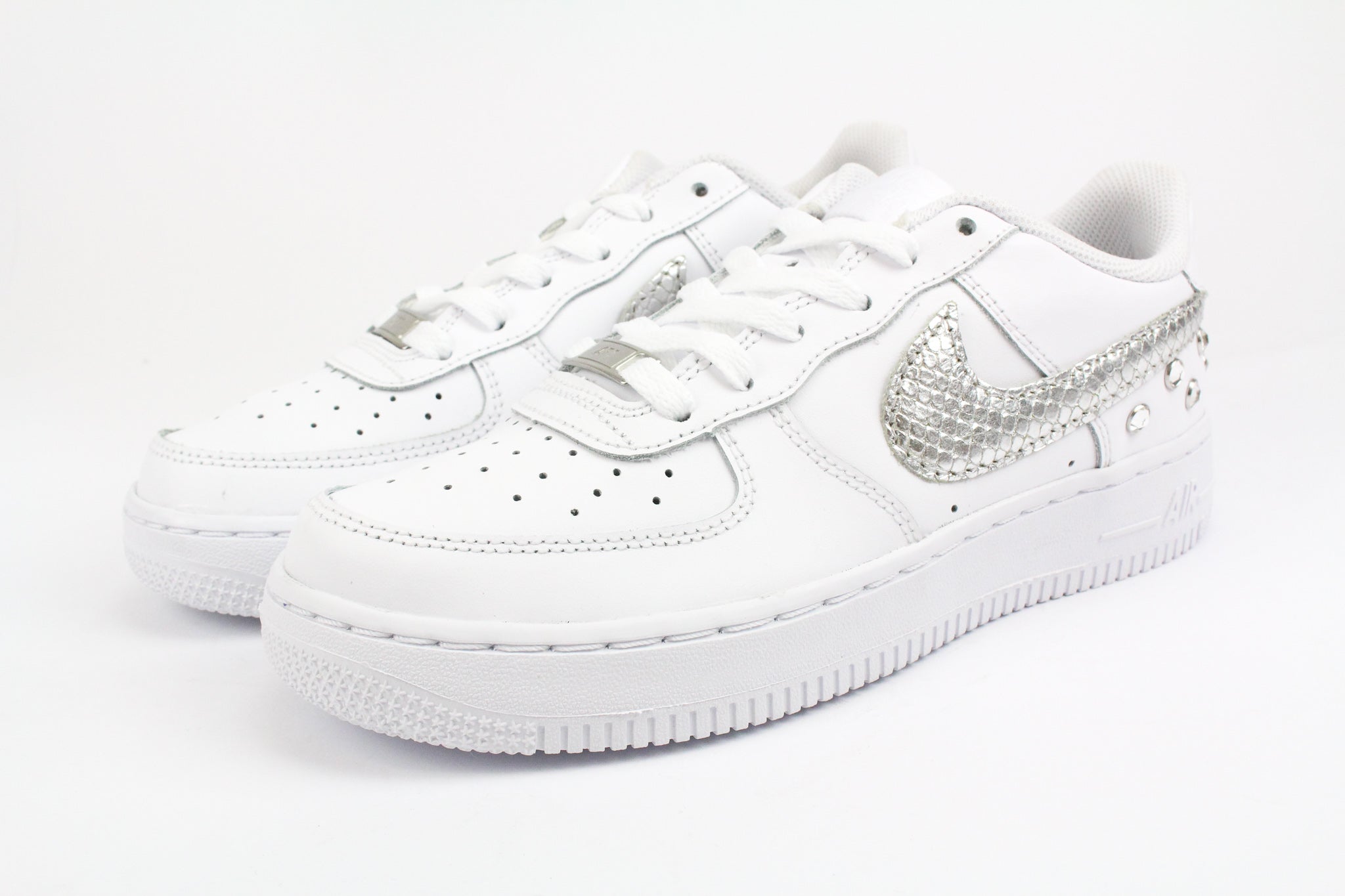 Nike Air Force 1 '07 Pitone Laminato & Strass