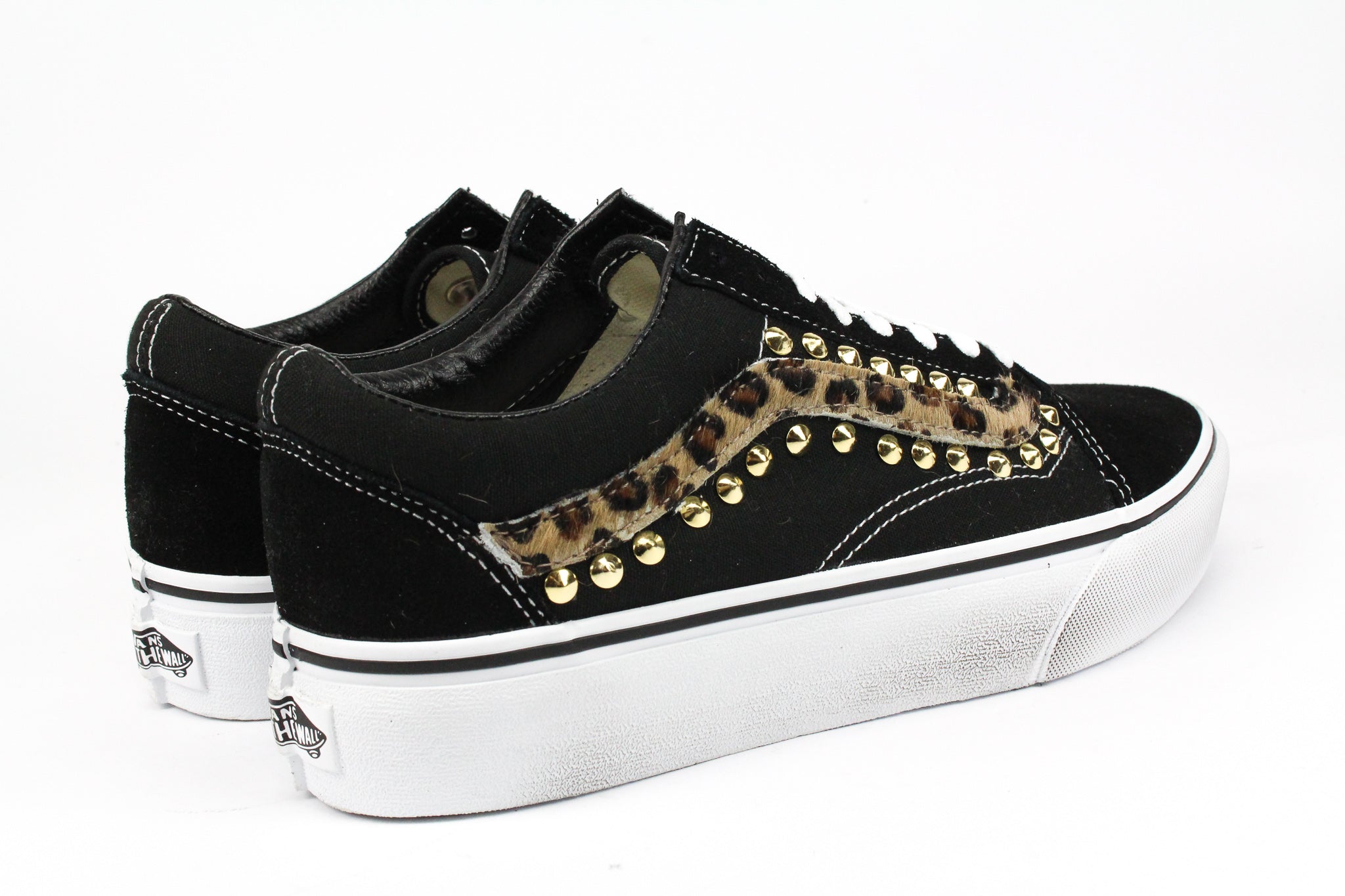 Vans Old Skool Platform Cavallino Maculato & Strass