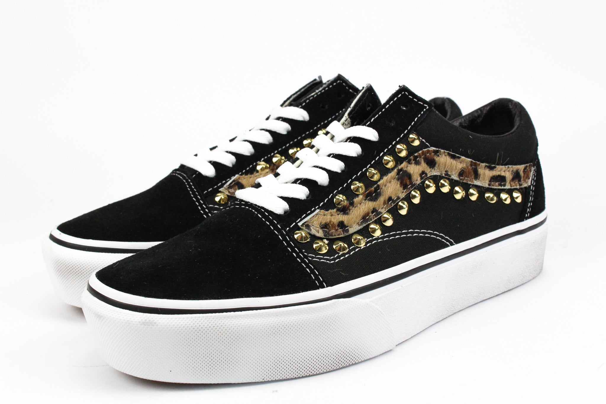 Vans Old Skool Platform Cavallino Maculato & Borchie