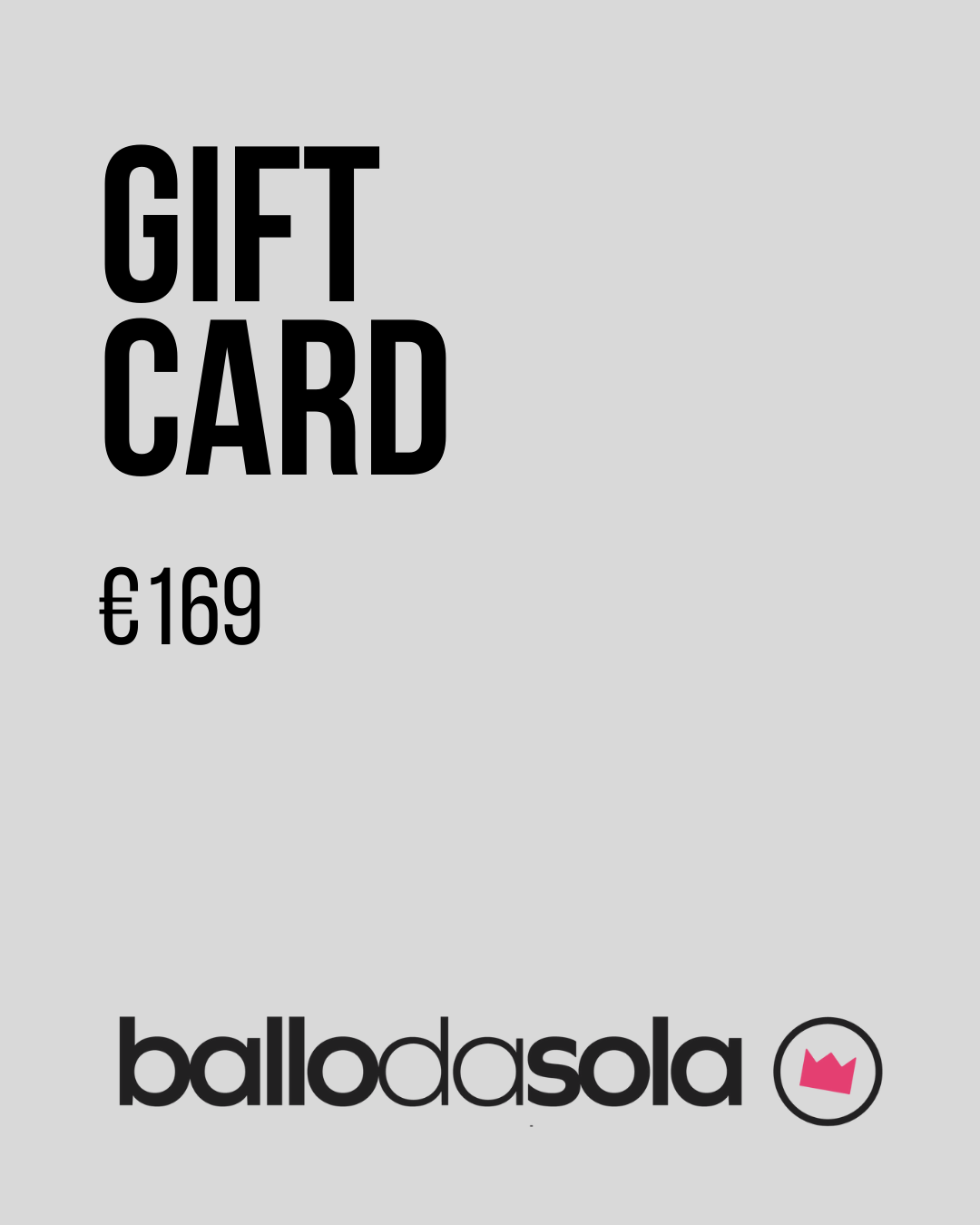 Gift Card - 169